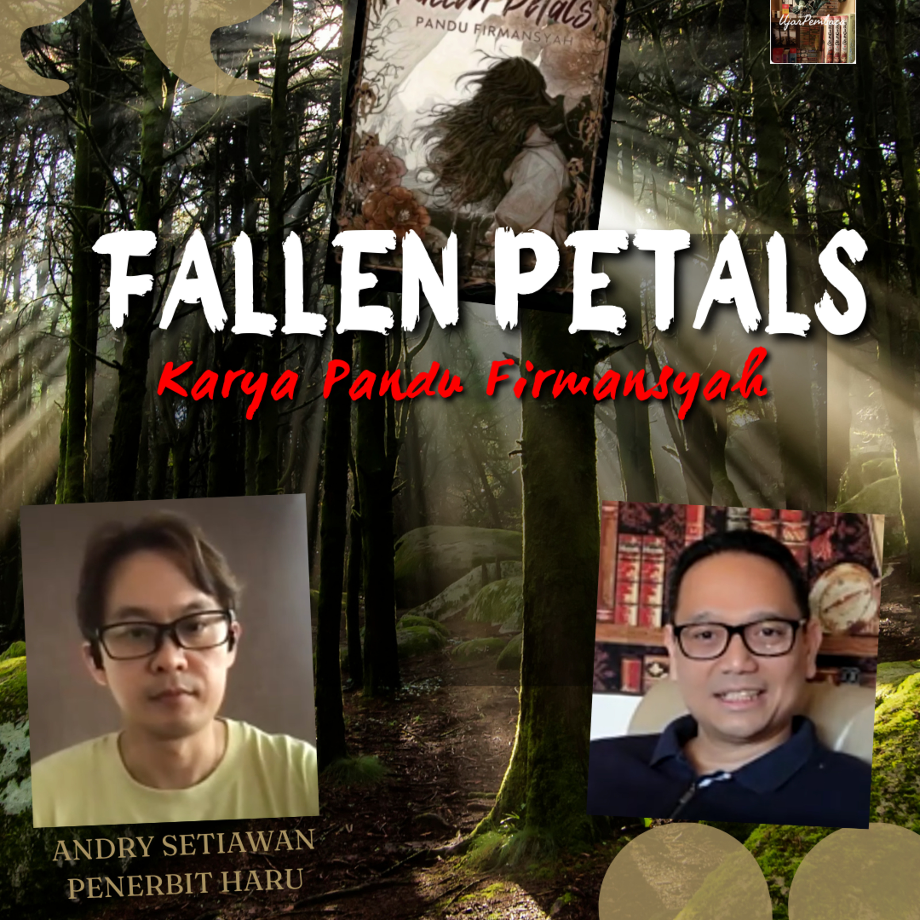 Ep 84 Fallen Petals karya Pandu Firmansyah, bersama Andry Setiawan dari Penerbit Haru episode artwork