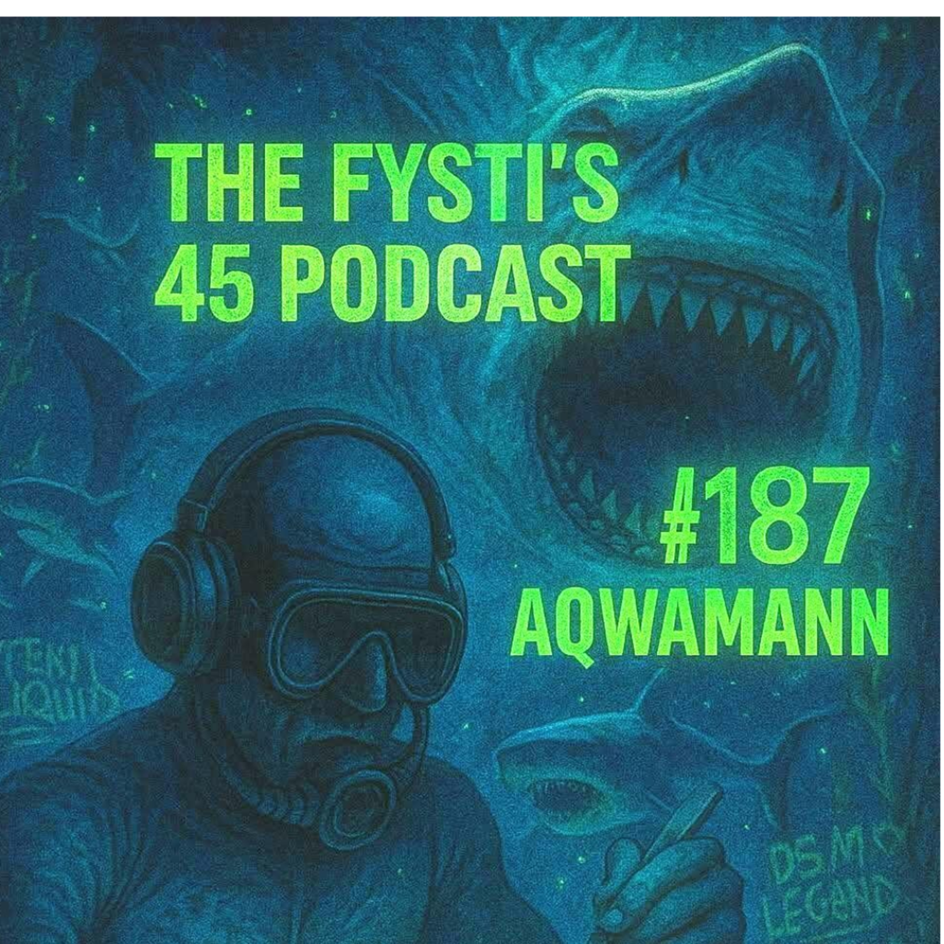 #187 Aqwamann episode artwork