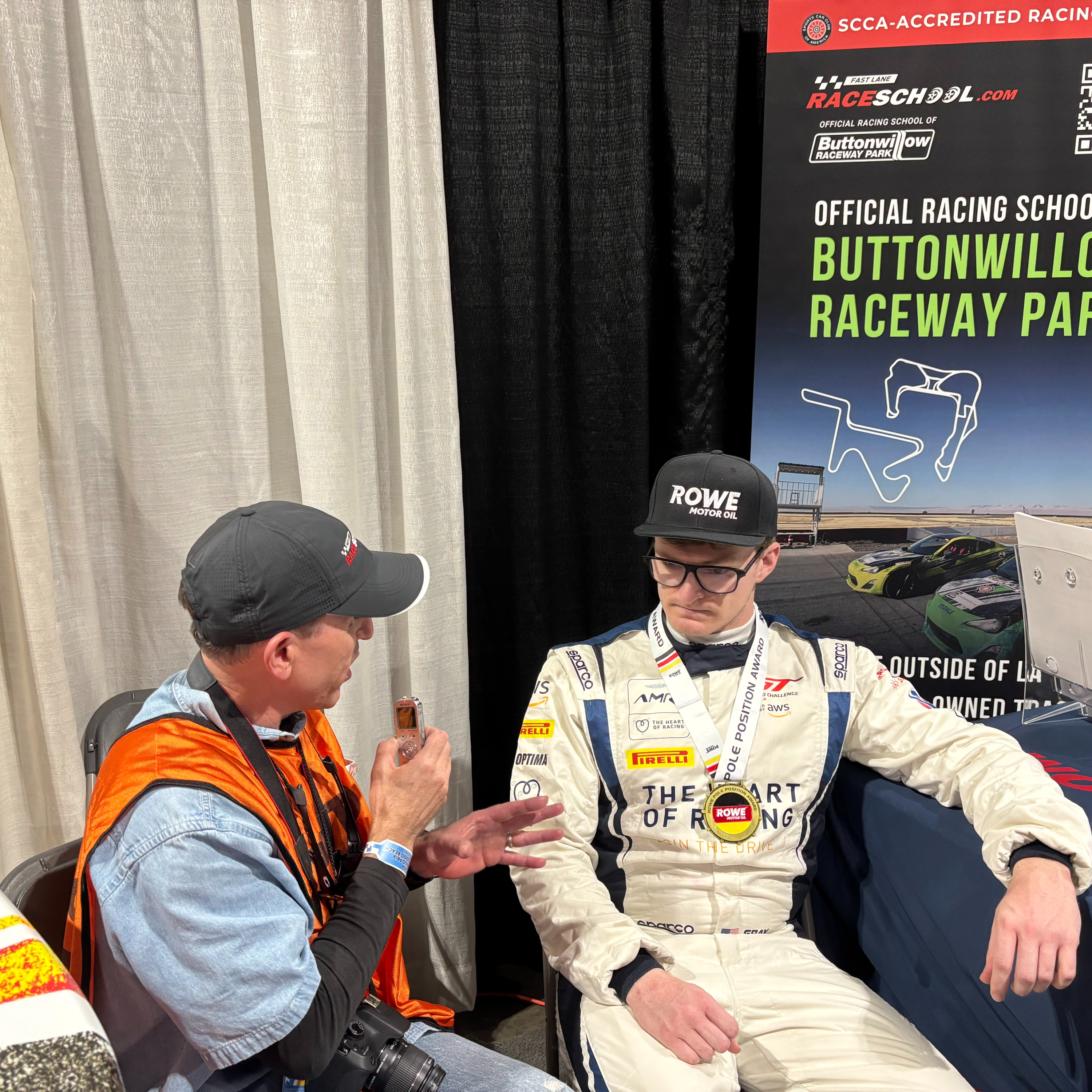 RaceSchool.com Podcast hosted by Larry Mason