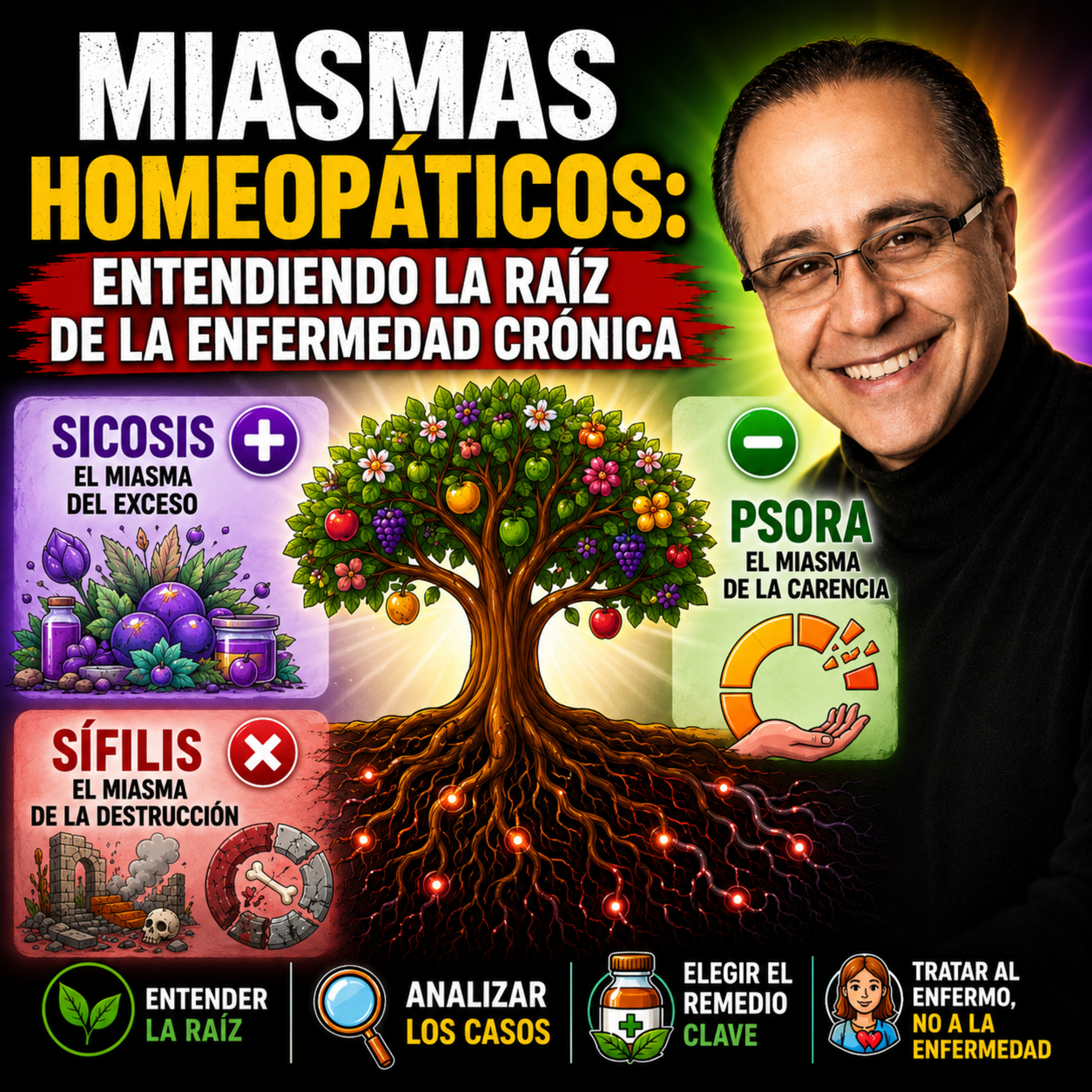 Miasmas Homeopáticos Entendiendo la Raíz de la Enfermedad Crónica episode artwork