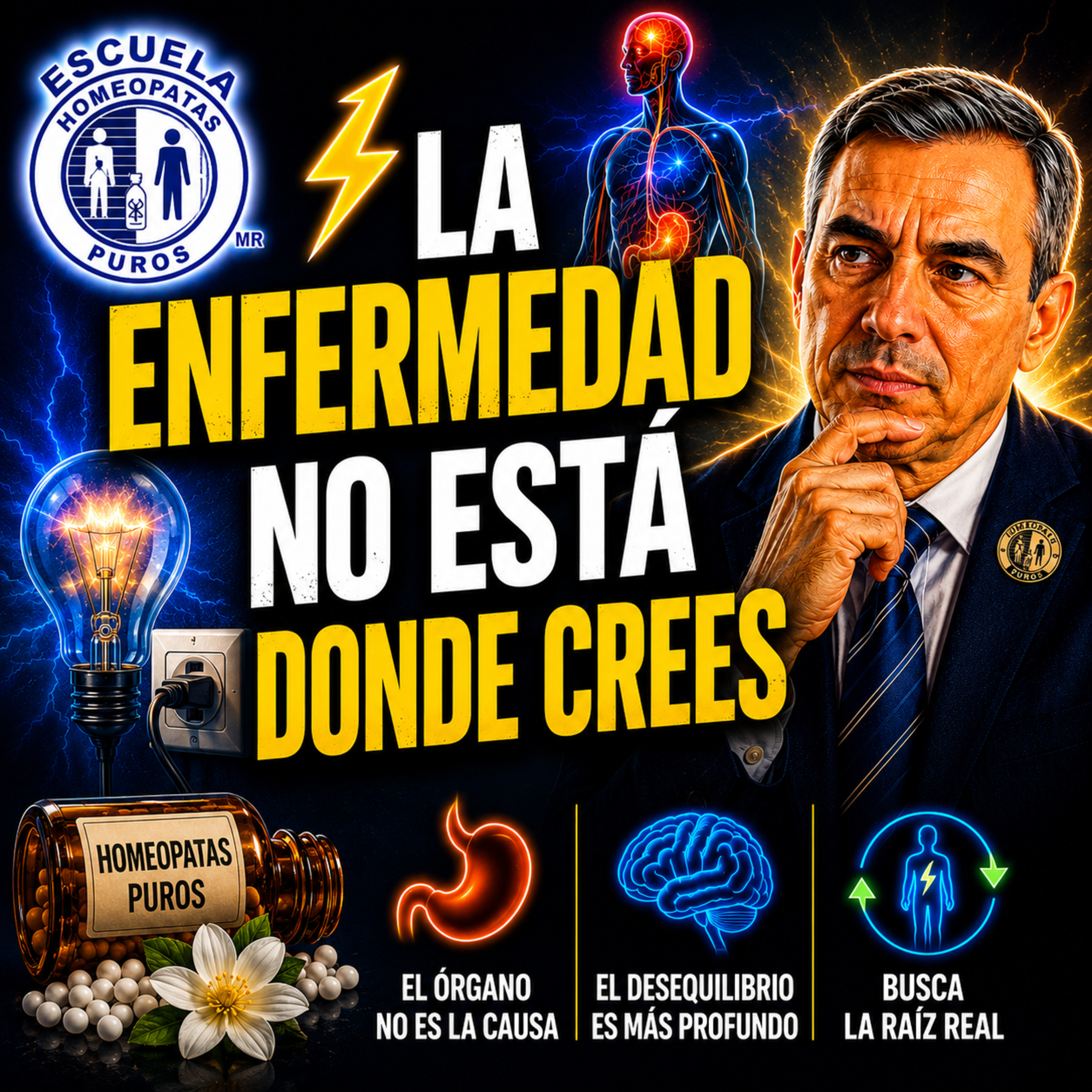 ⚡ LA ENFERMEDAD NO ESTÁ DONDE CREES episode artwork