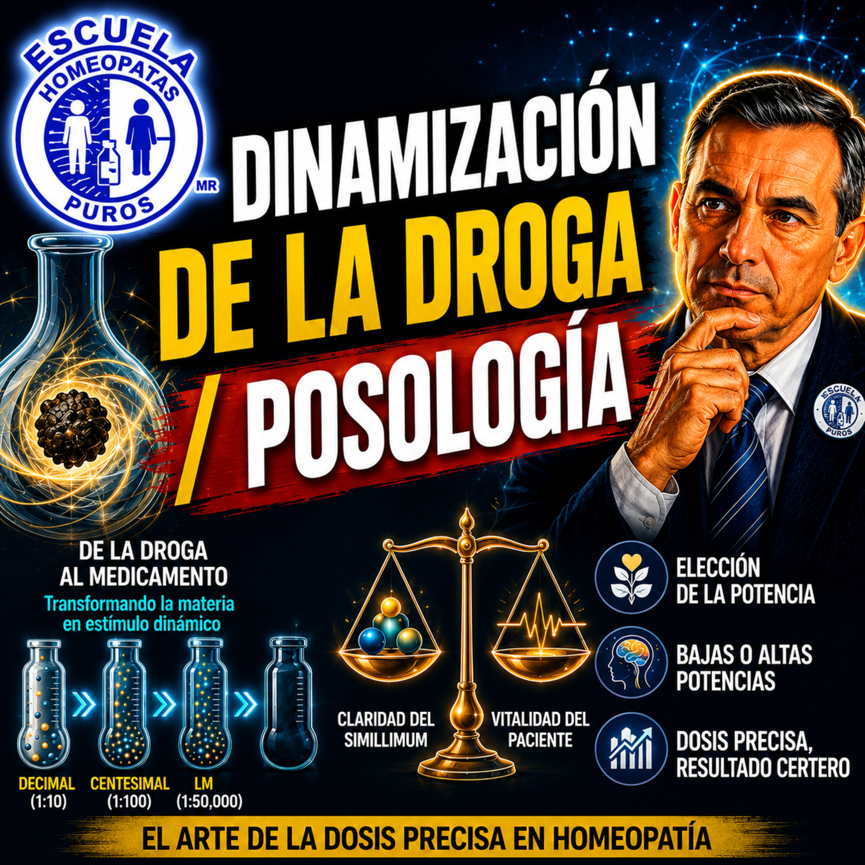 Dinamización de la Droga / Posología | El Arte de la Dosis Precisa en Homeopatía episode artwork