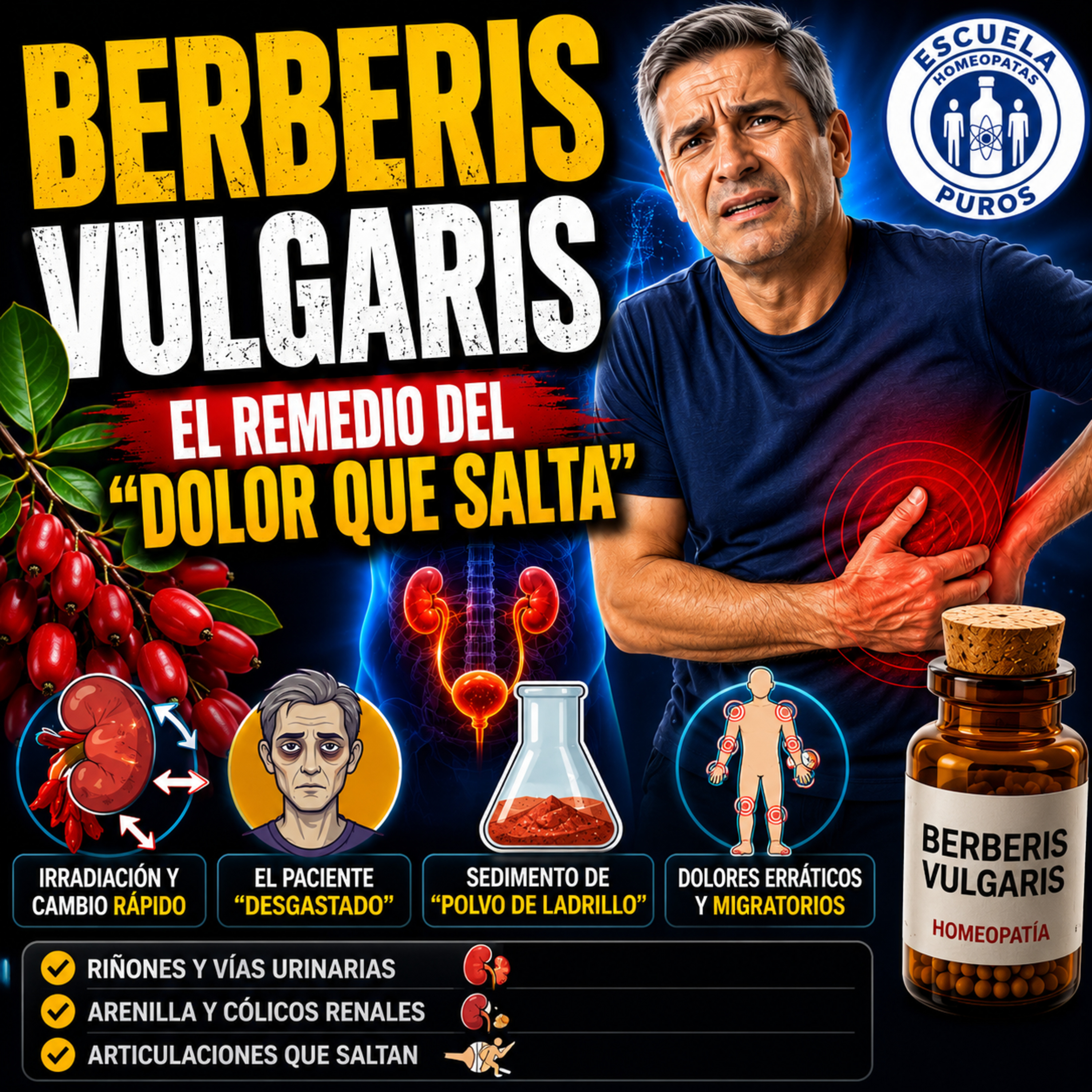 🌿 BERBERIS VULGARIS | El remedio del "Dolor que Salta" episode artwork