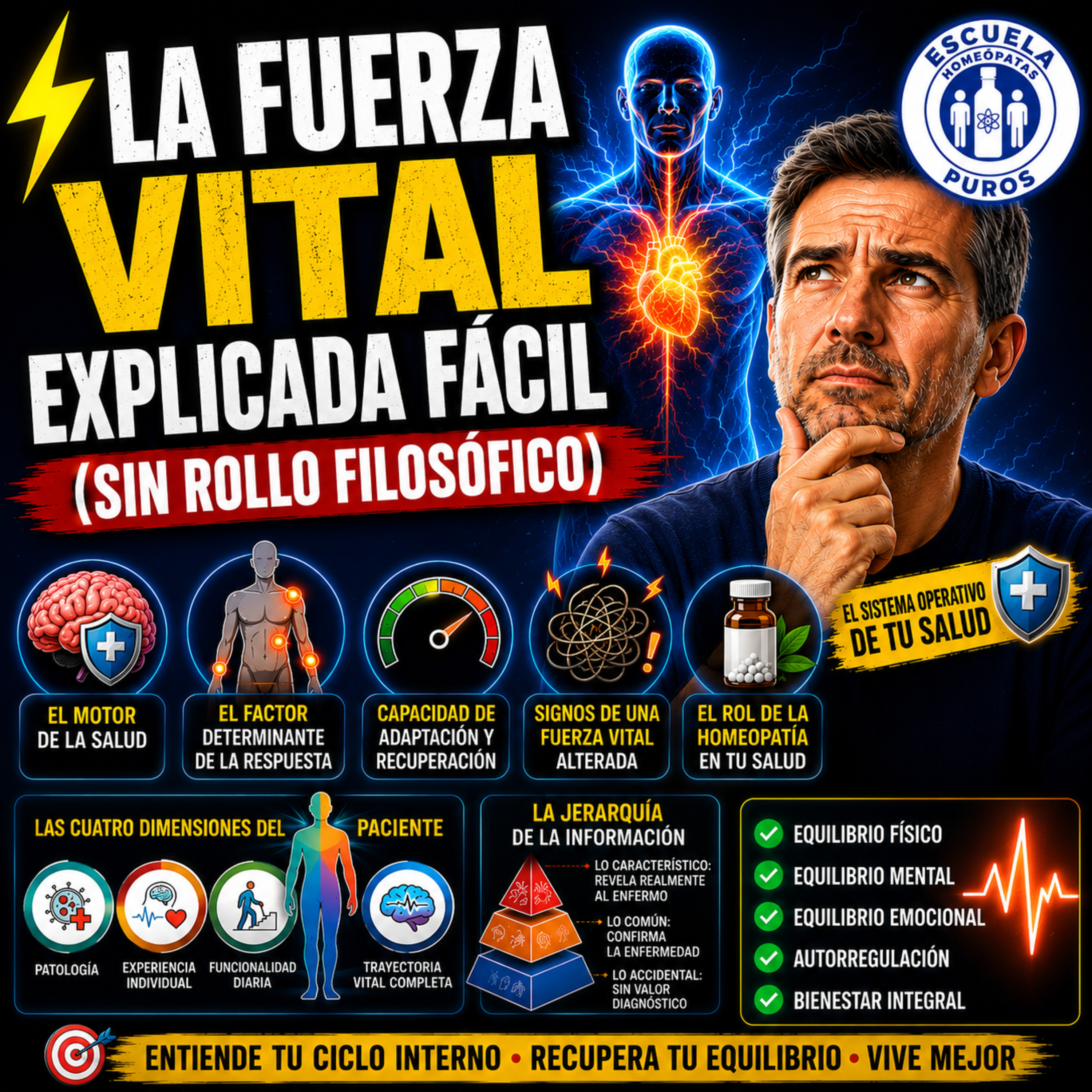 ⚡ LA FUERZA VITAL EXPLICADA FÁCIL (SIN ROLLO FILOSÓFICO) episode artwork