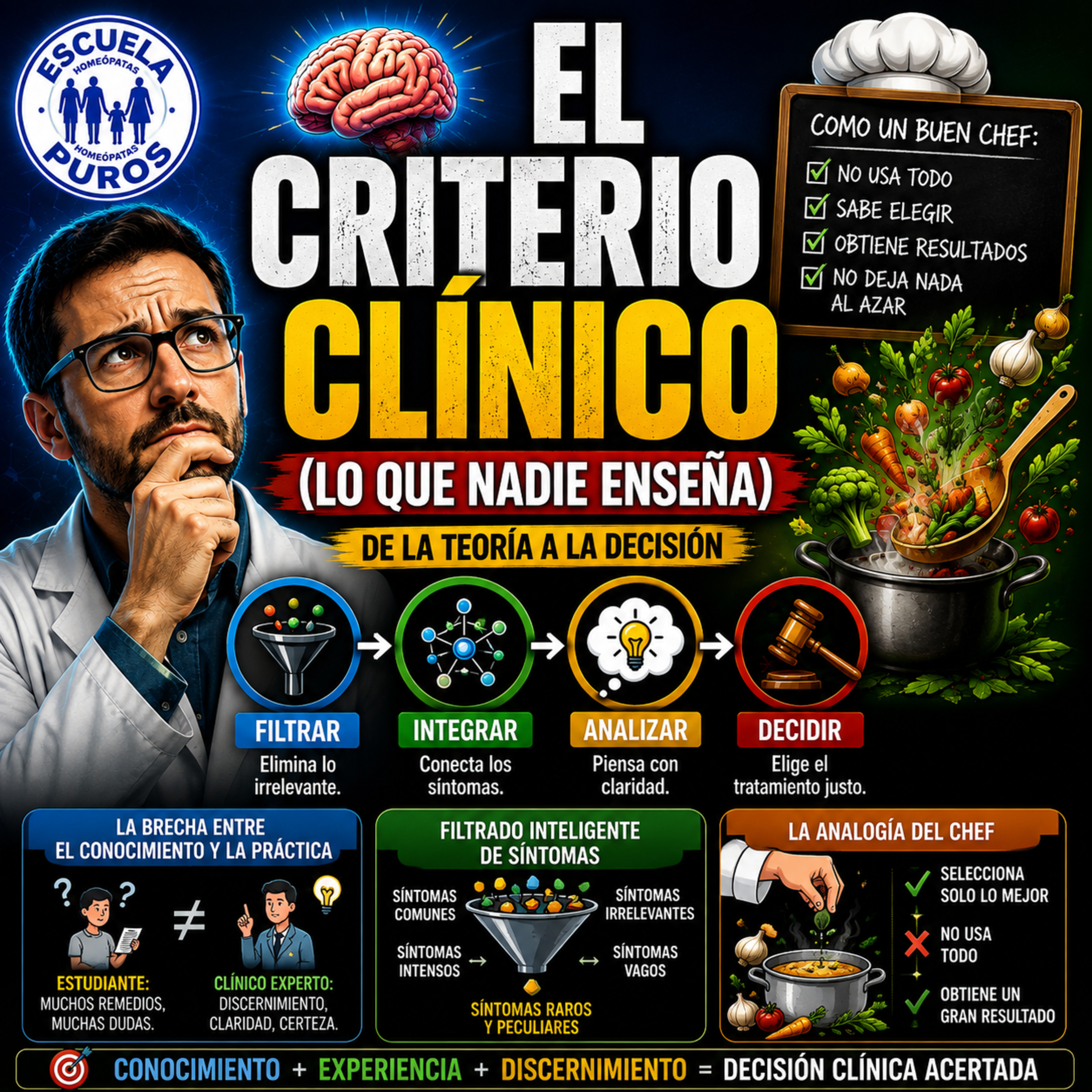 🧠 EL CRITERIO CLÍNICO (LO QUE NADIE ENSEÑA) Audio episode artwork