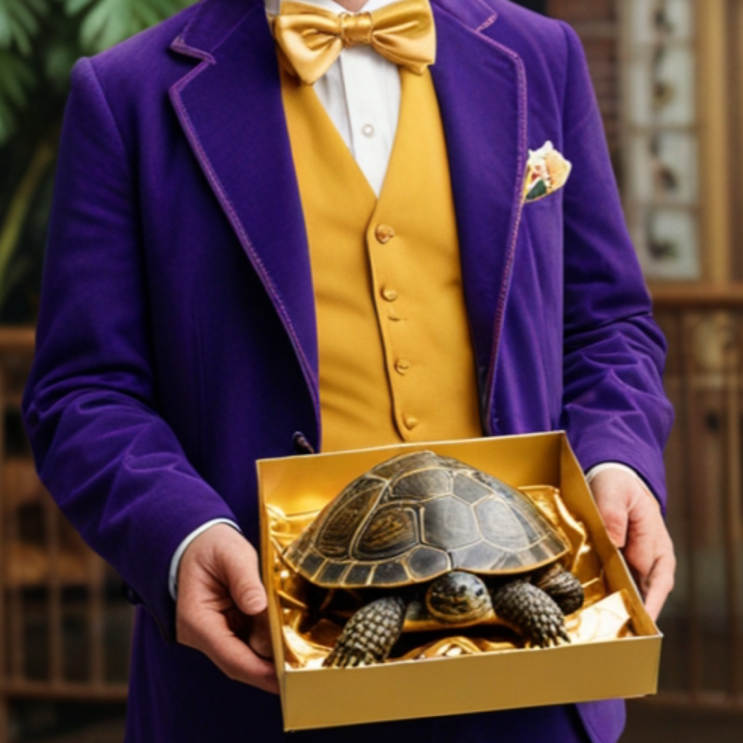 EP42 Willy Wonka finds the real Golden Ticket and takes a tour of the Turtle War Podcast! episode artwork