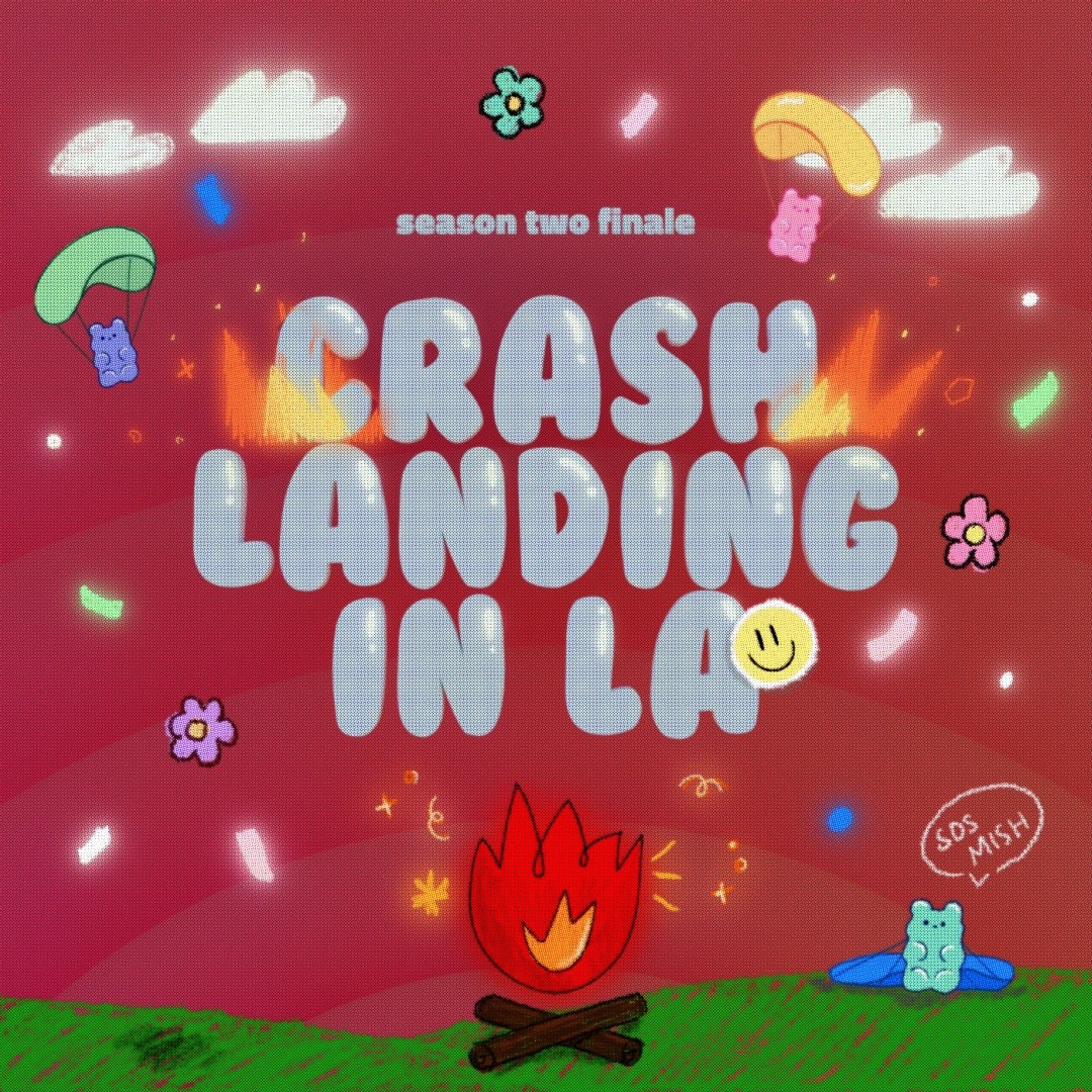 crash landing in la