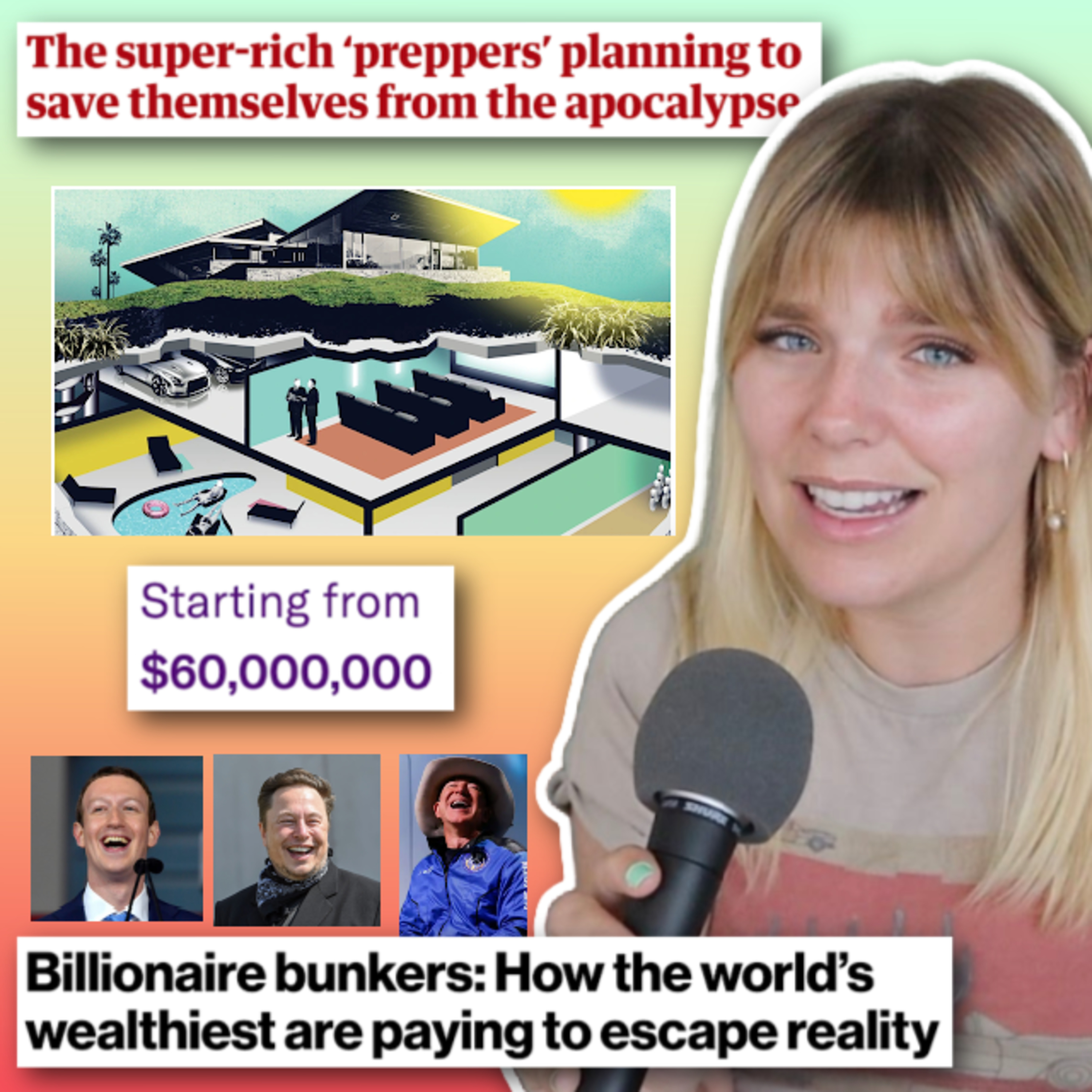 luxury doomsday bunkers: an elitist disaster fantasy | Internet Analysis episode artwork