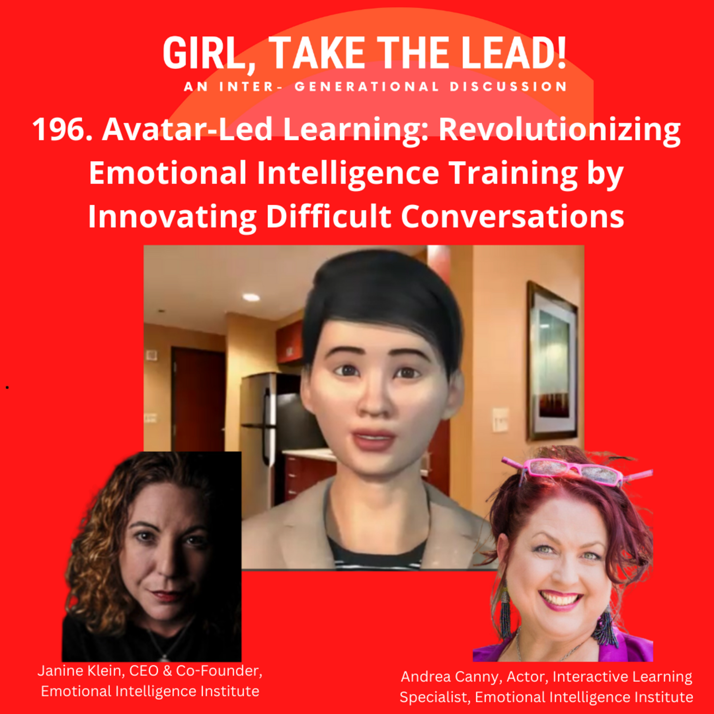 196. Avatar-Led Learning: Revolutionizing Emotional Intelligence Training by Innovating Difficult Conversations episode artwork