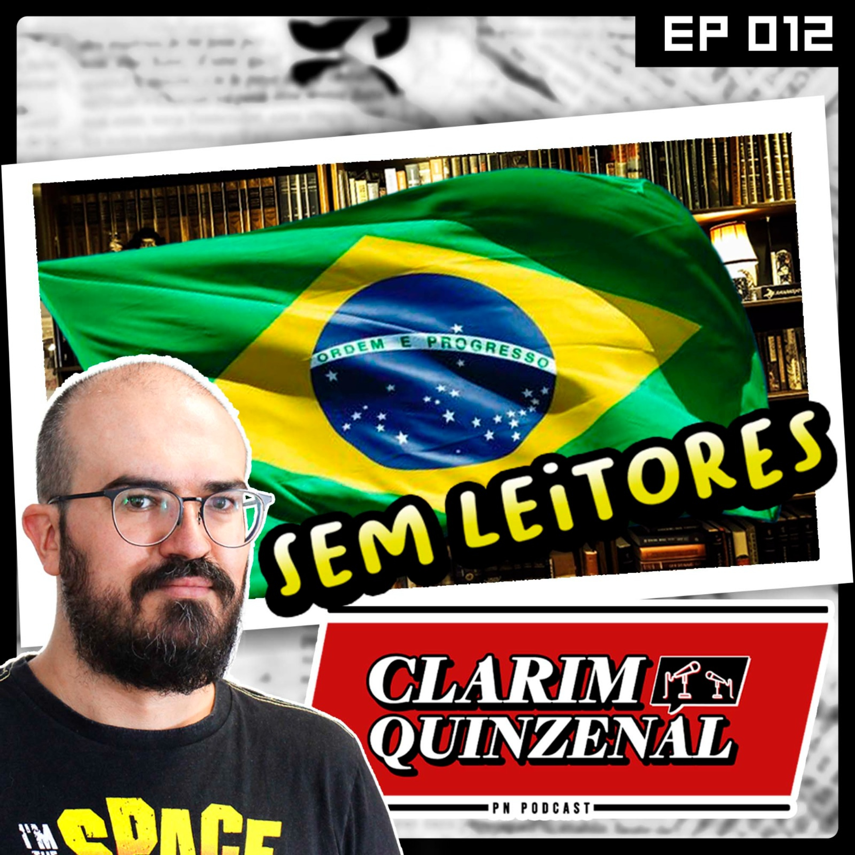 Brasil sem leitores + série do Chaves + processo contra Superman E MAIS | CQ12