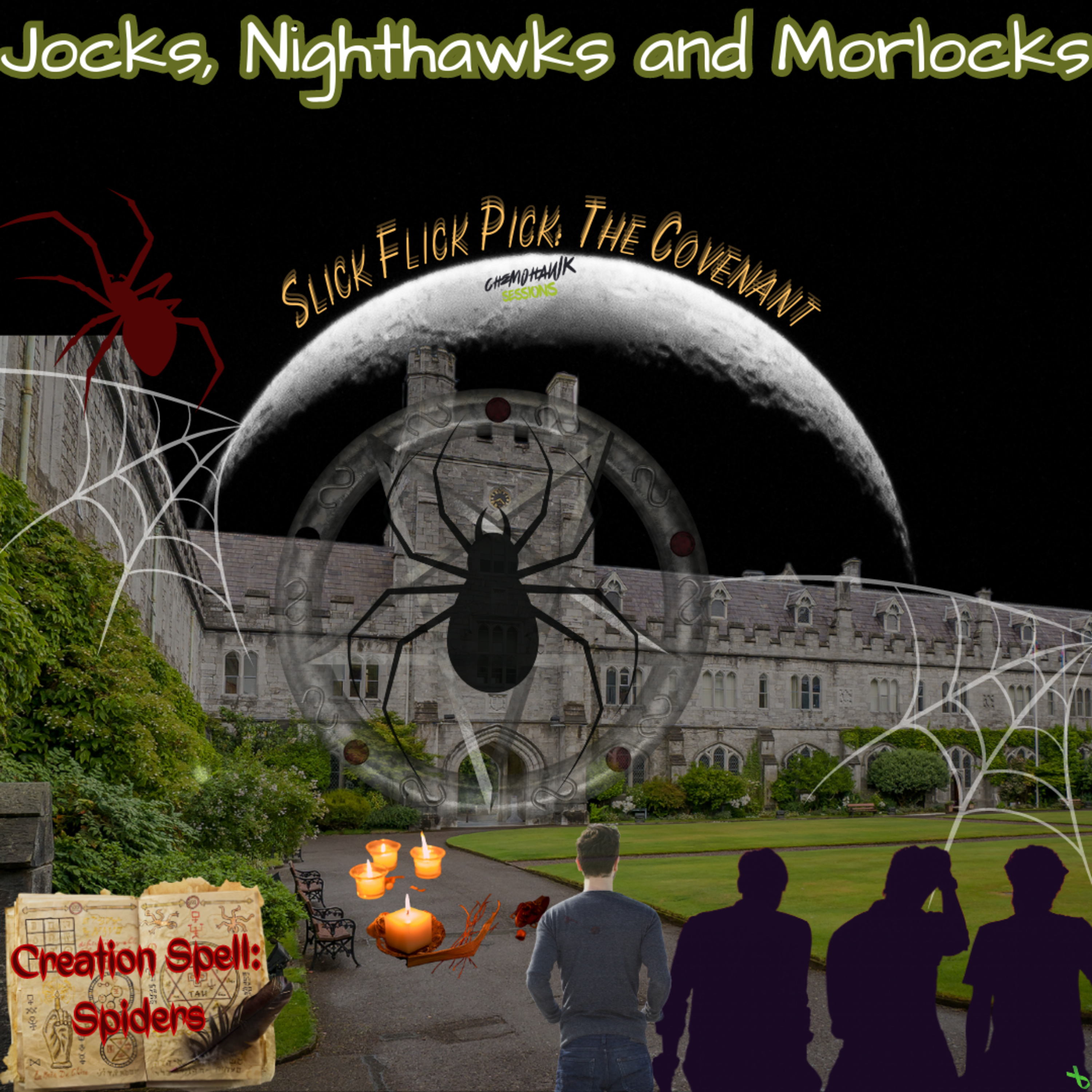 Pick 38: Slick Flick Pick: Gender Role Switches to Male Witches--Jocks, Nighthawks and Morlocks (The Covenant, 2006) **With Caro Blood Red Wine's Aural Appearance** episode artwork
