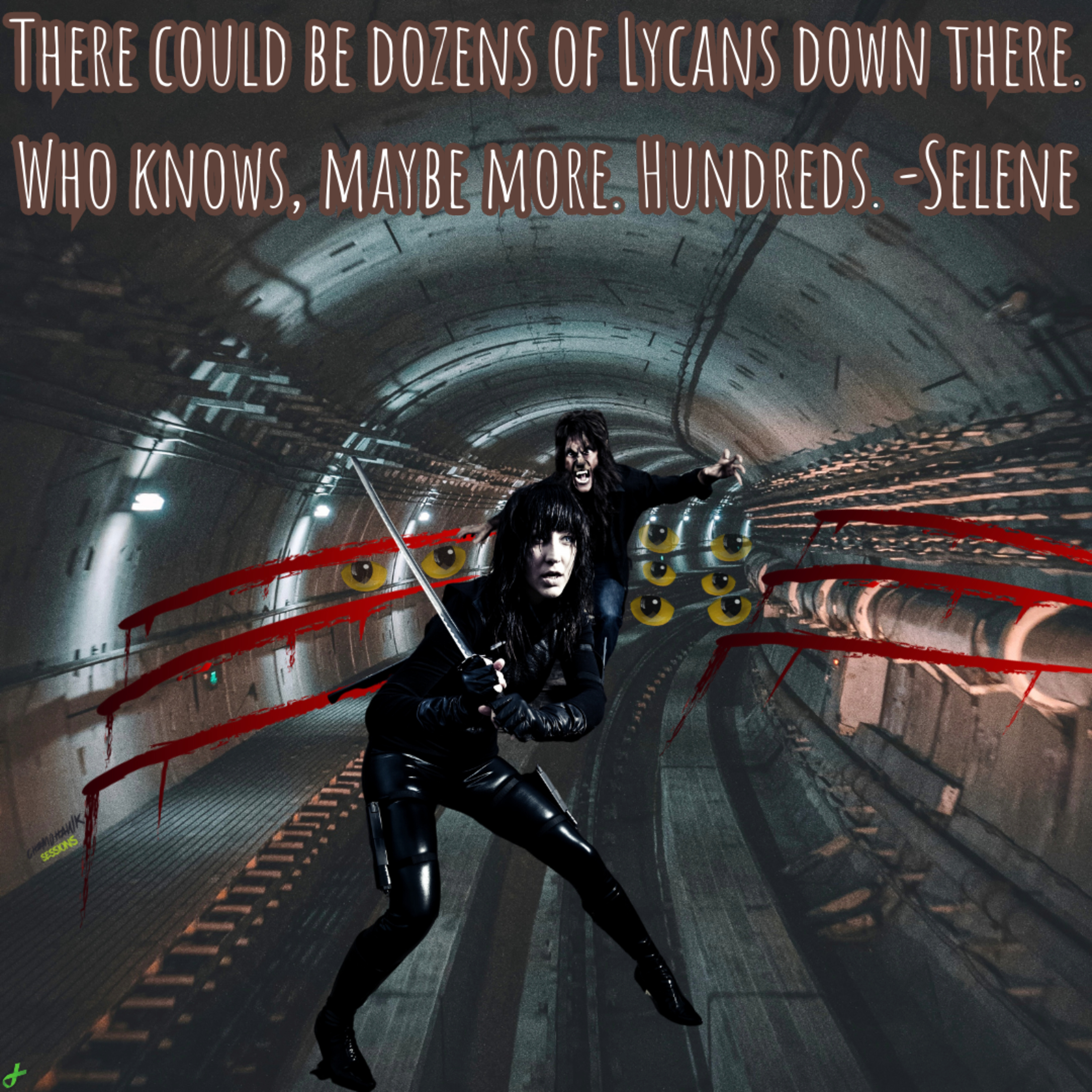 Pick 12: Slick Flick Pick: Looking at, Selene, the Leather-Clad Death-Dealer… and Lycan (Underworld, 2003) **With Red Devil's Revered Aural Appearance** episode artwork