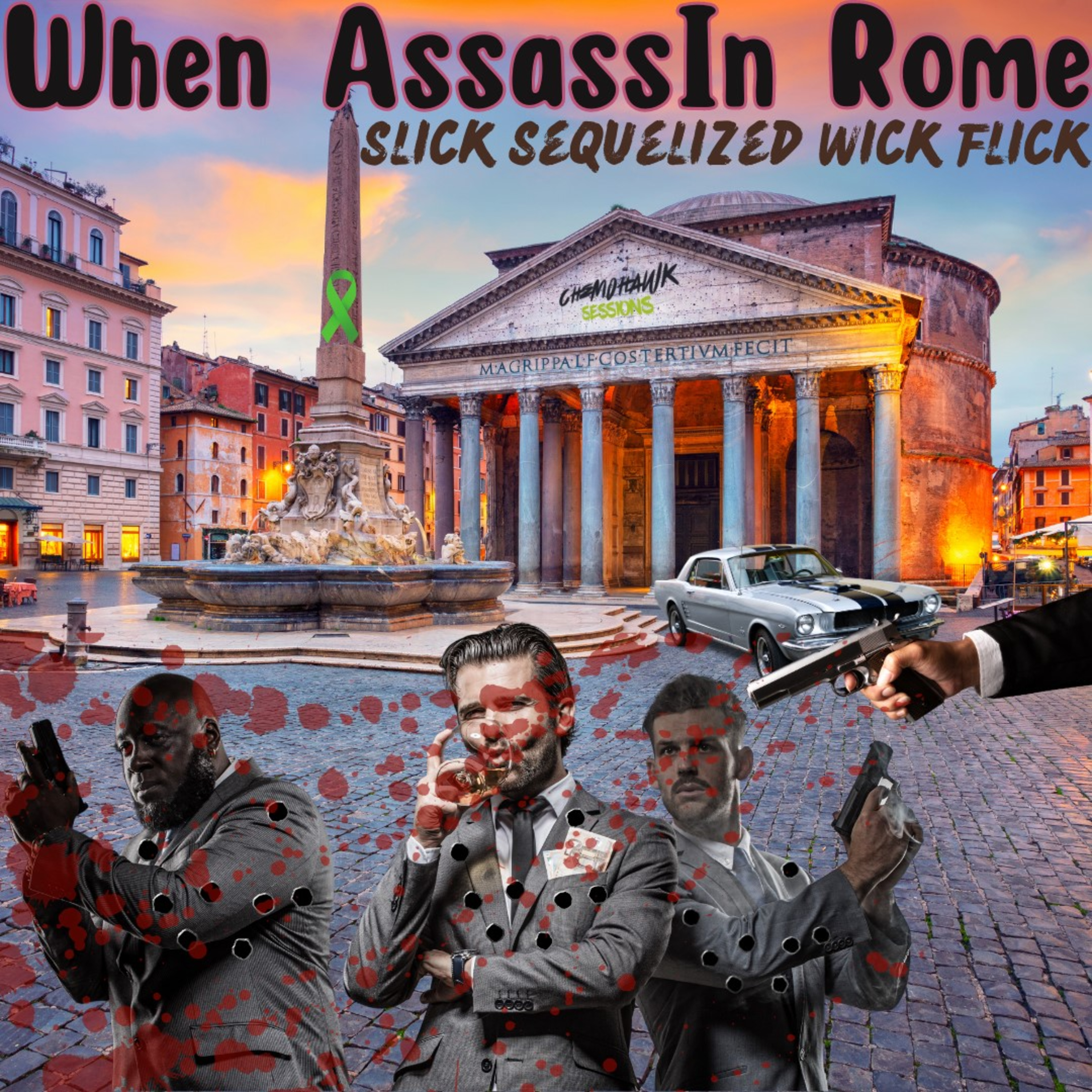 Pick 59: Slick Back Wick: Marker Thicker than Water--The Boogeyman Roams the Catacombs of Rome (Noir York City); (John Wick 2, 2017) **With Red Devil's Aural Appearance** episode artwork