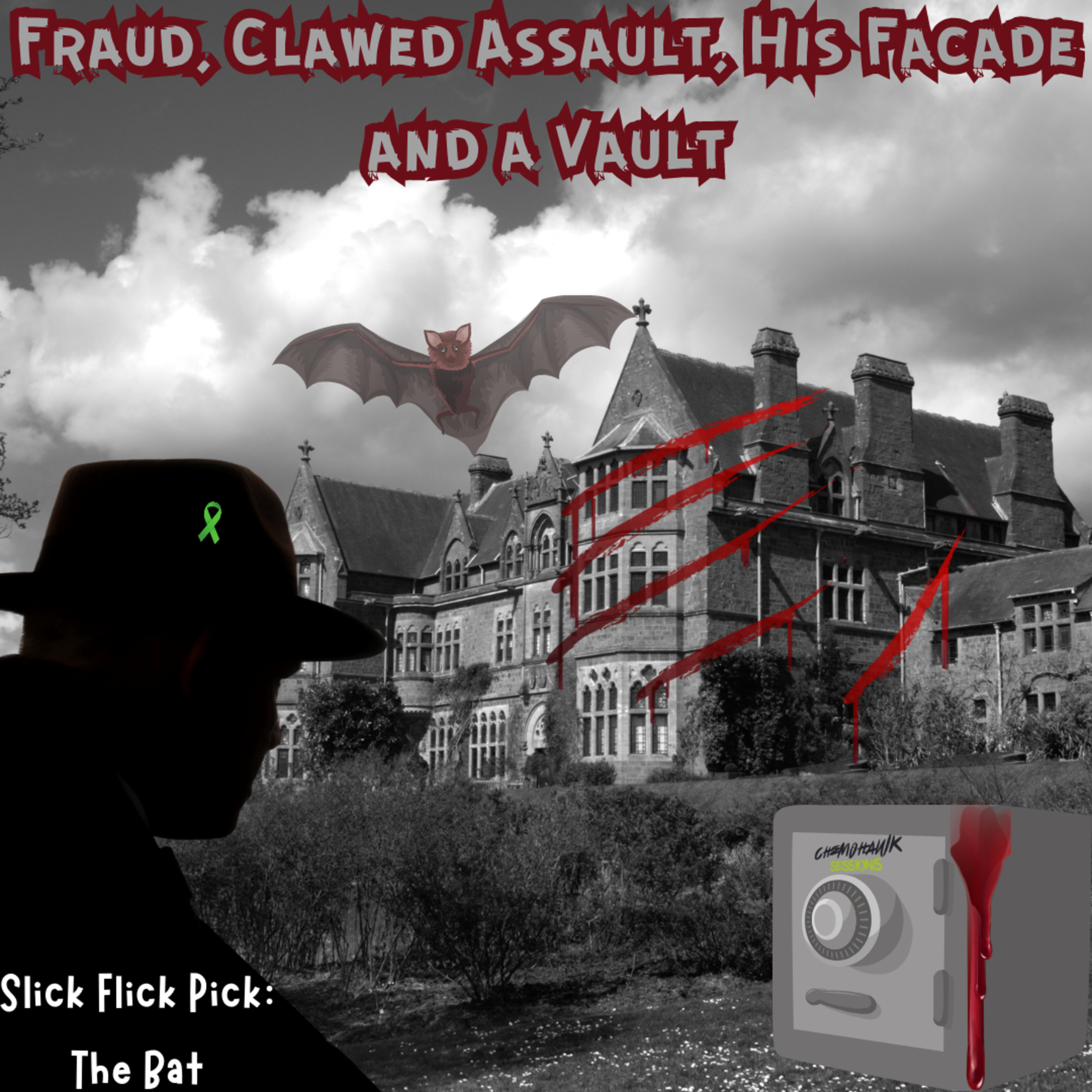 Pick 63: Slick Flick Pick: Cat Burglar in the Belfry--Fraud, Clawed Assault, His Façade and a Vault (Drat the Winged Rat); (The Bat, 1959) *Premiere Price Feature* episode artwork