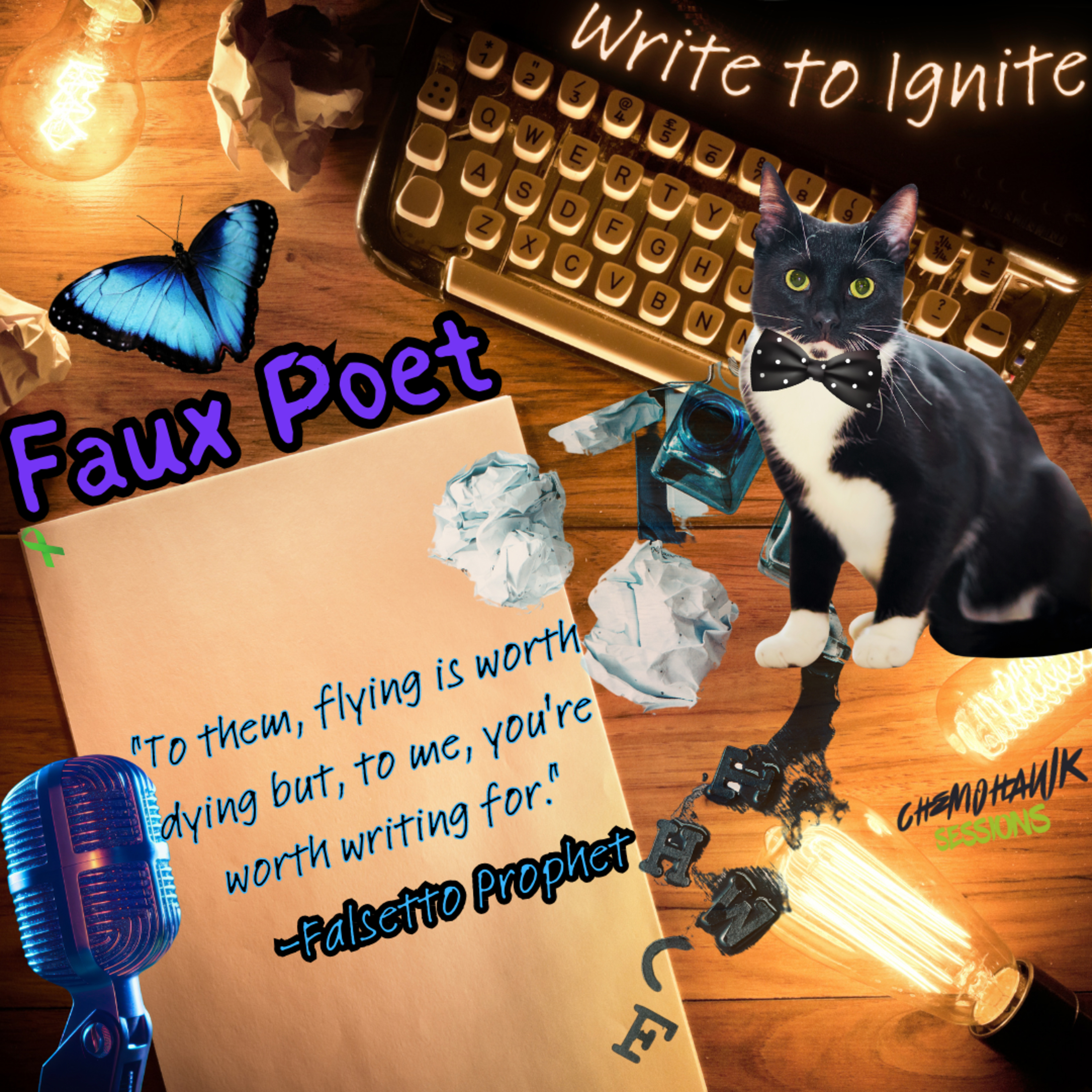 Lecture 21: Faux Poet: When Writing has Screamed it's Lungs Out, Remember The Gripping Power of a Whisper--How to Complicate Tame and Simplify Lame (Gracious Guest Lecture with Ghostwriter Snyder)