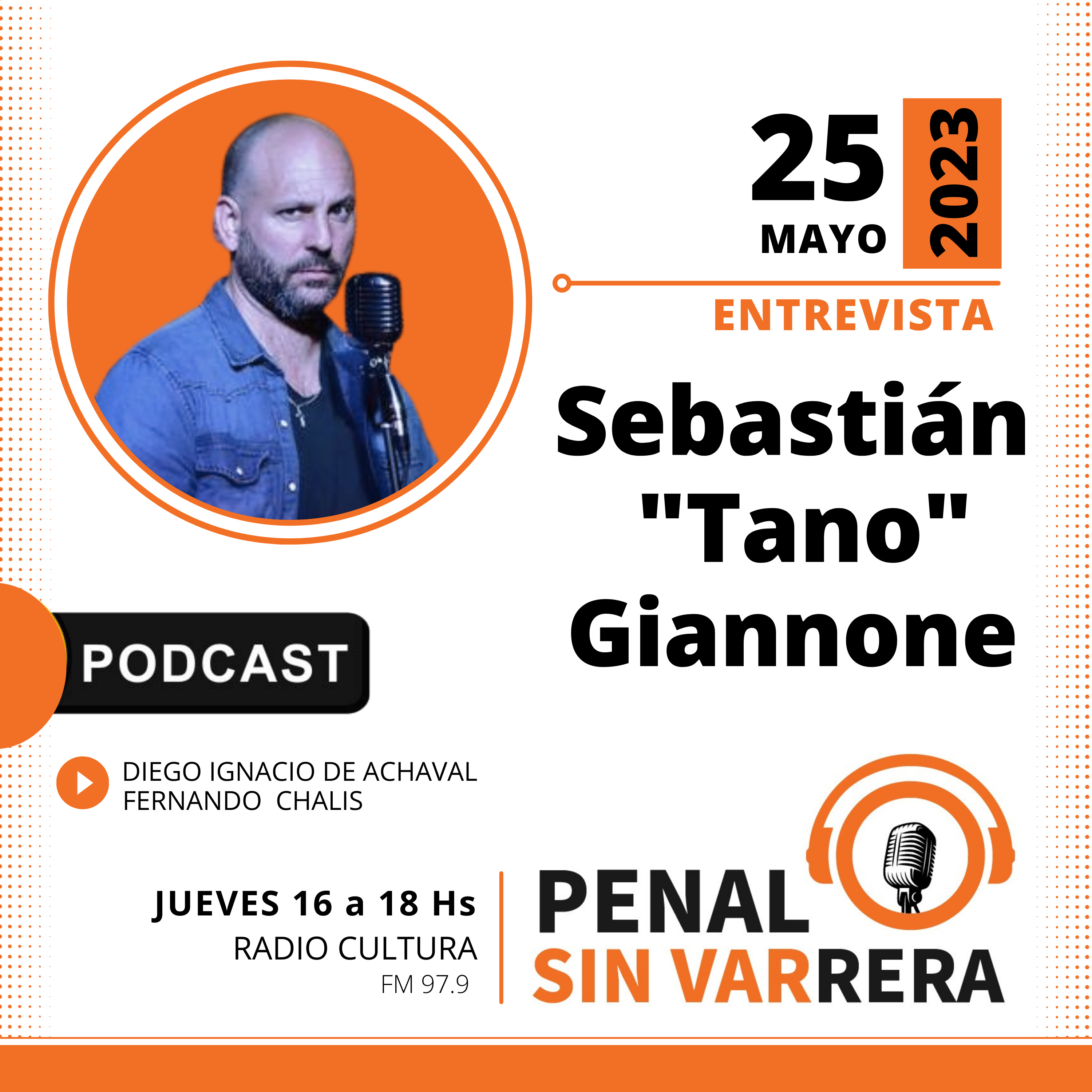 SEBASTIÁN TANO GIANNONE | 25-05-2023 episode artwork