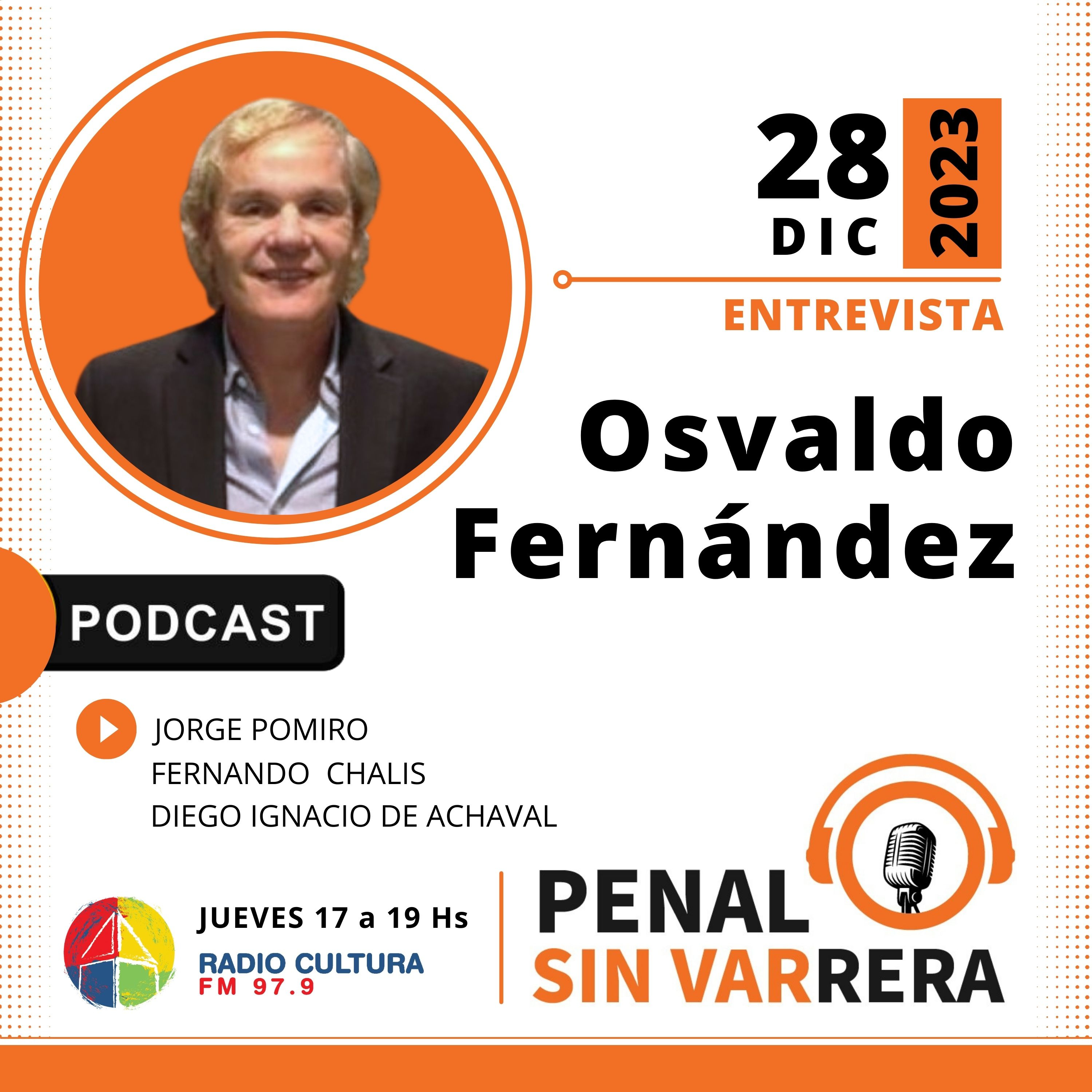 OSVALDO FERNÁNDEZ| 28-12-2023 episode artwork