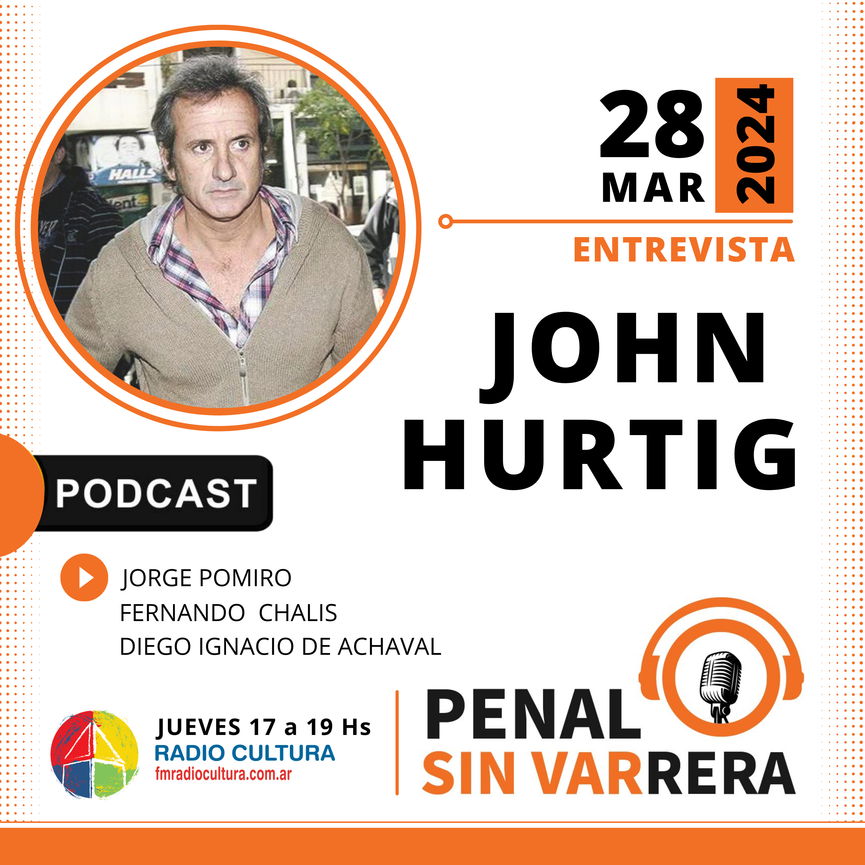JOHN HURTIG | 28-03-2024 episode artwork