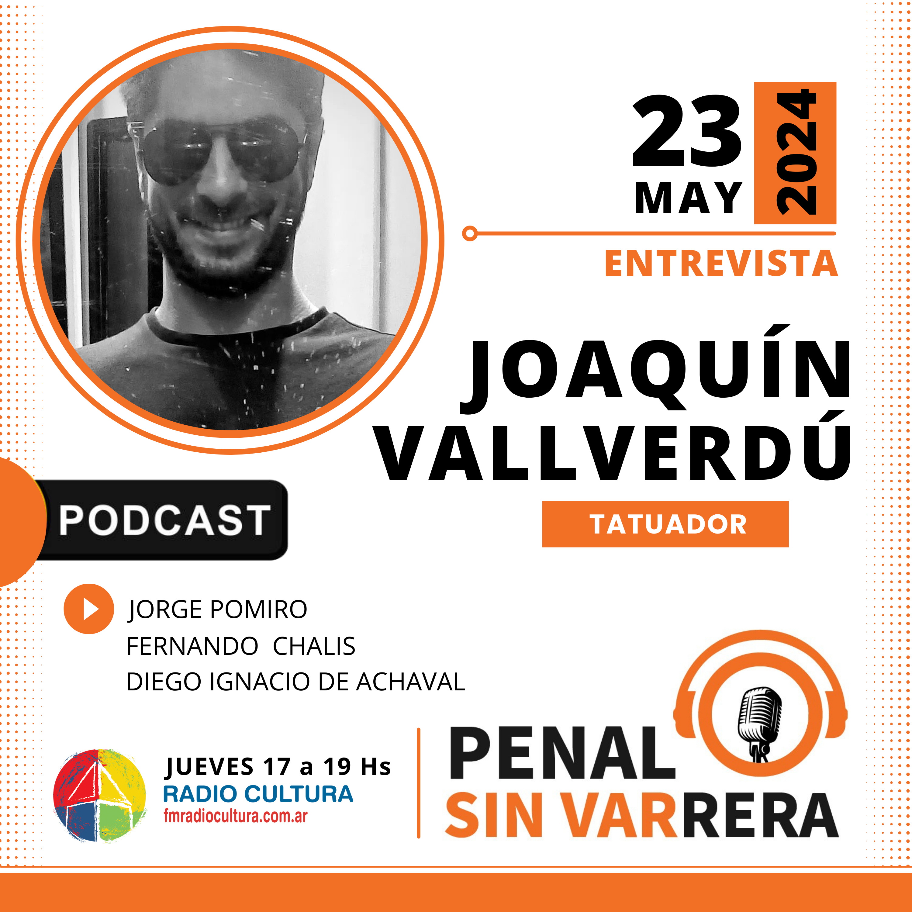 JOAQUÍN VALLVERDÚ | 23-05-2024 episode artwork