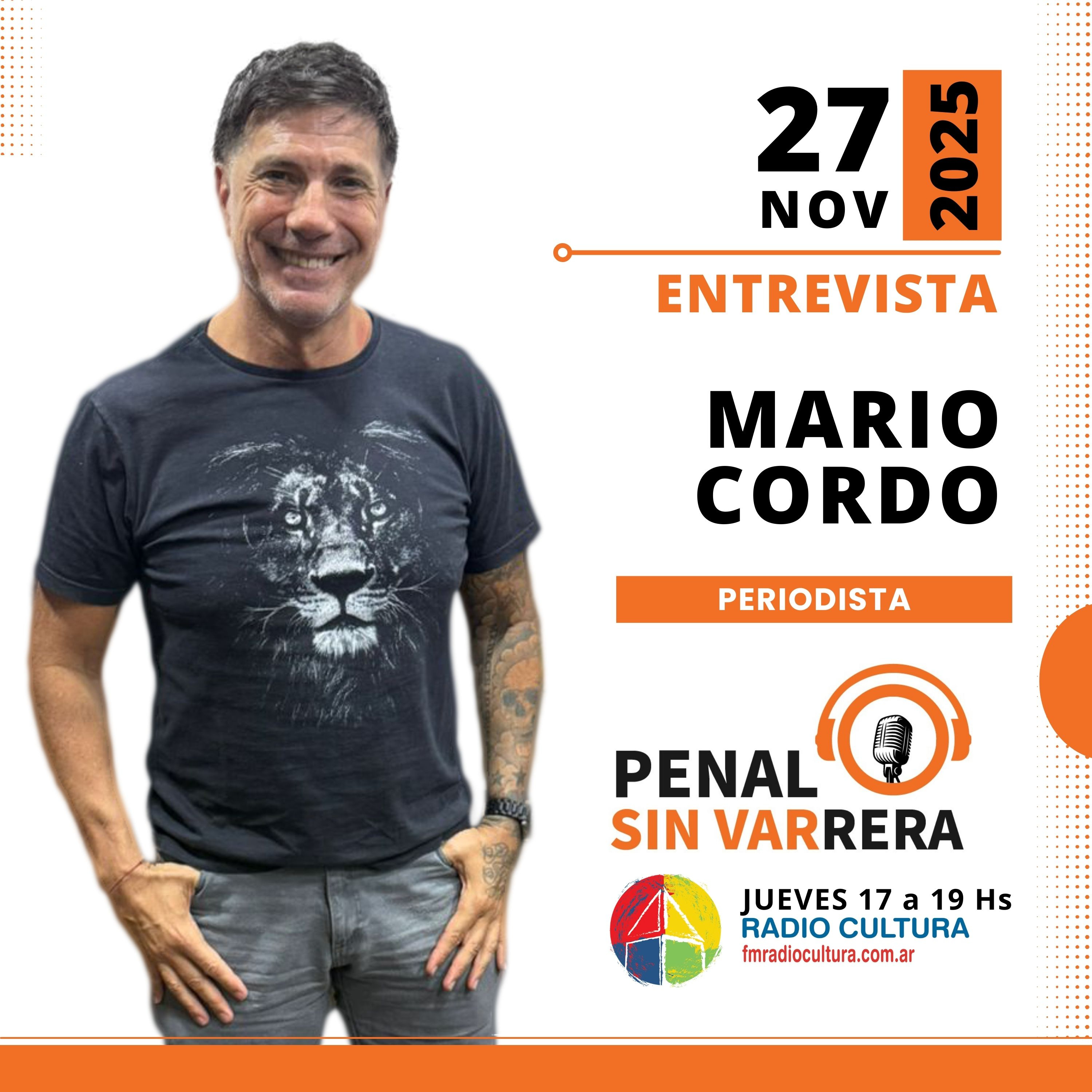 MARIO CORDO | 27-11-2025 episode artwork