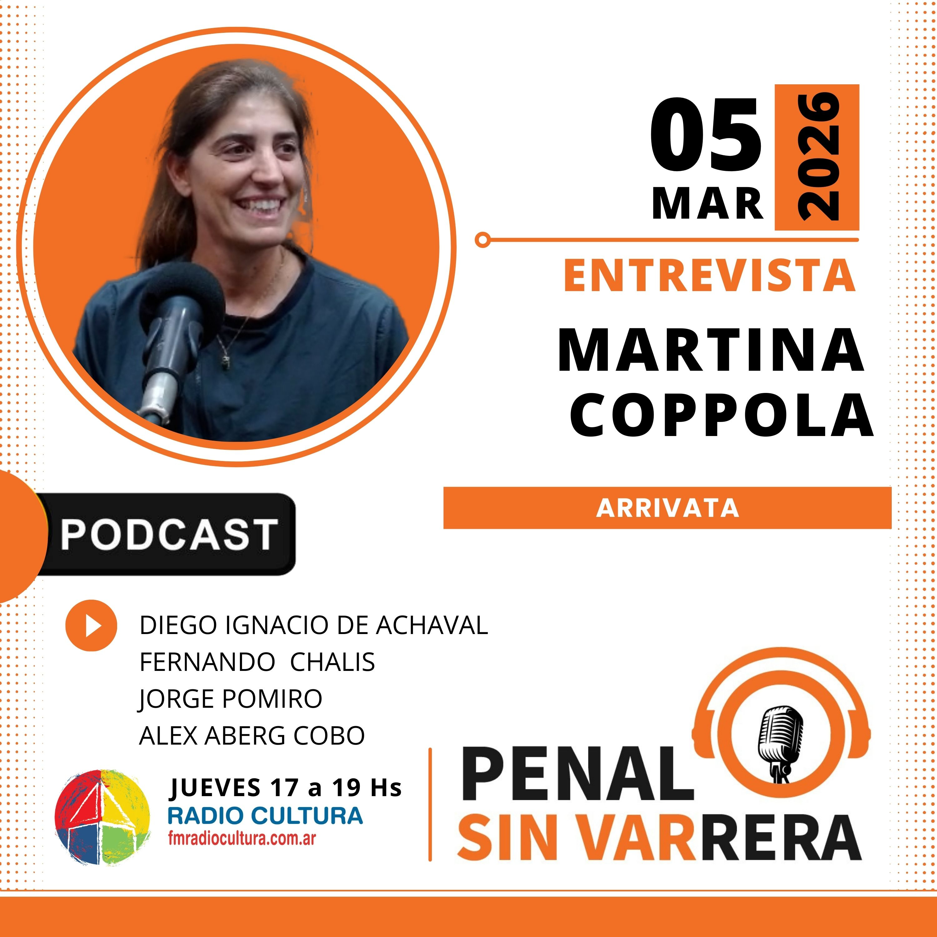 MARTINA COPPOLA | 05/03/2026 episode artwork