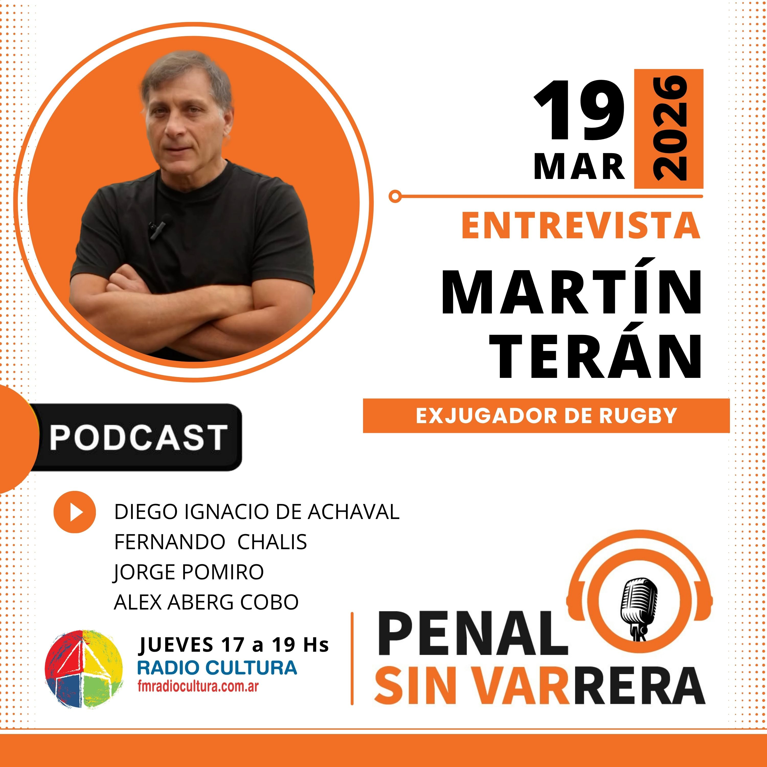 MARTÍN TERÁN | 19/03/2026 episode artwork