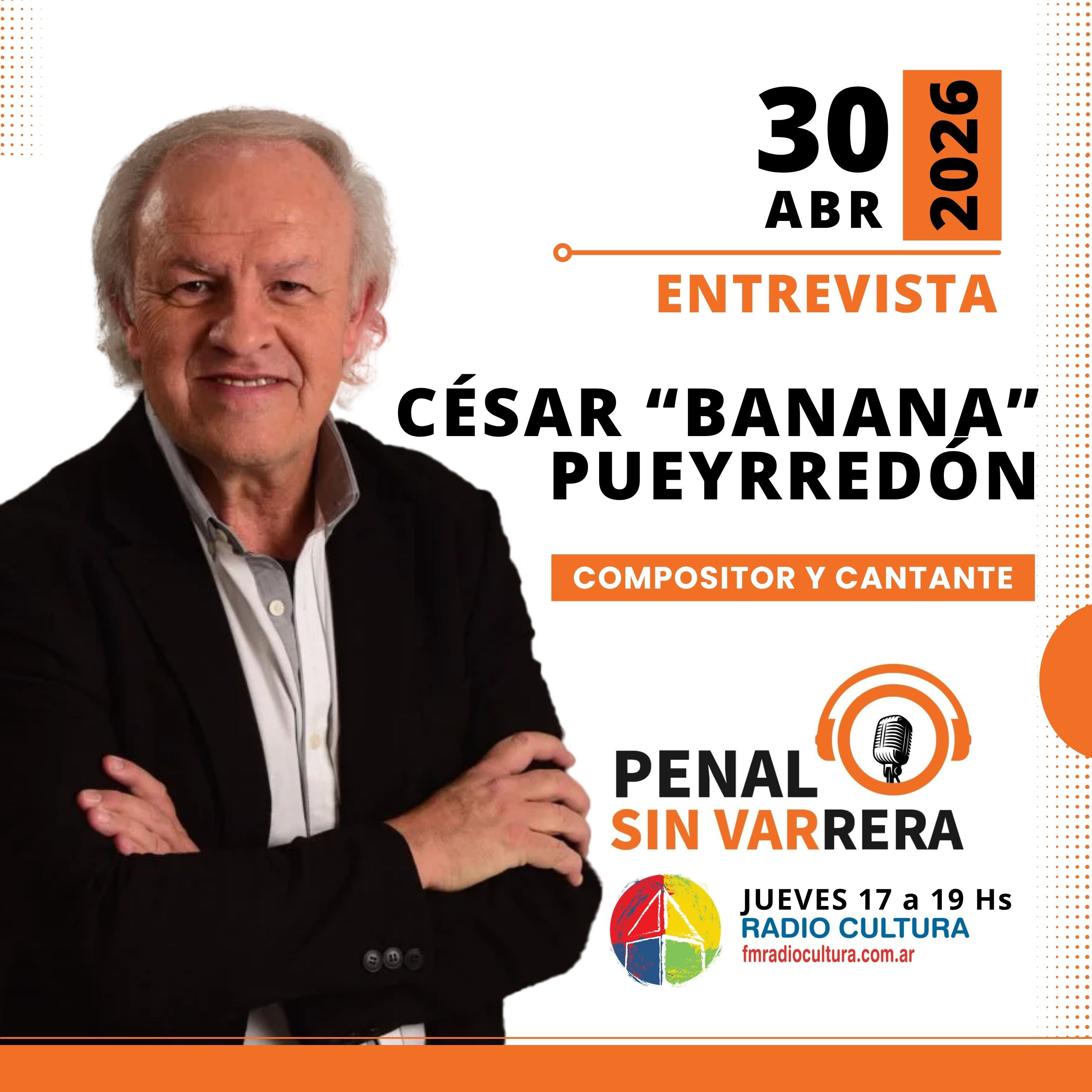 CÉSAR BANANA PUEYRREDÓN | 30/04/2026 episode artwork