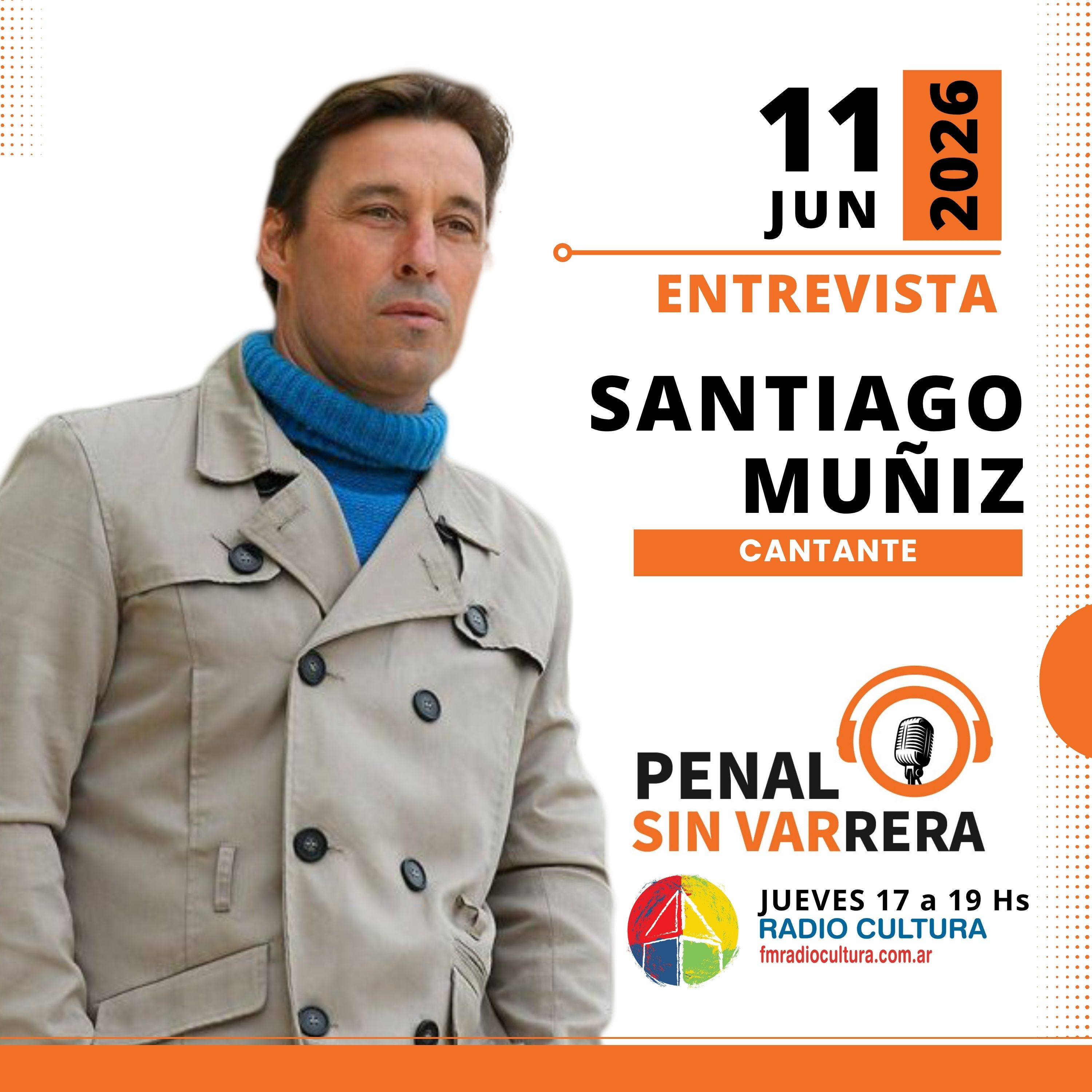 SANTIAGO MUÑIZ | 11/06/2026 episode artwork