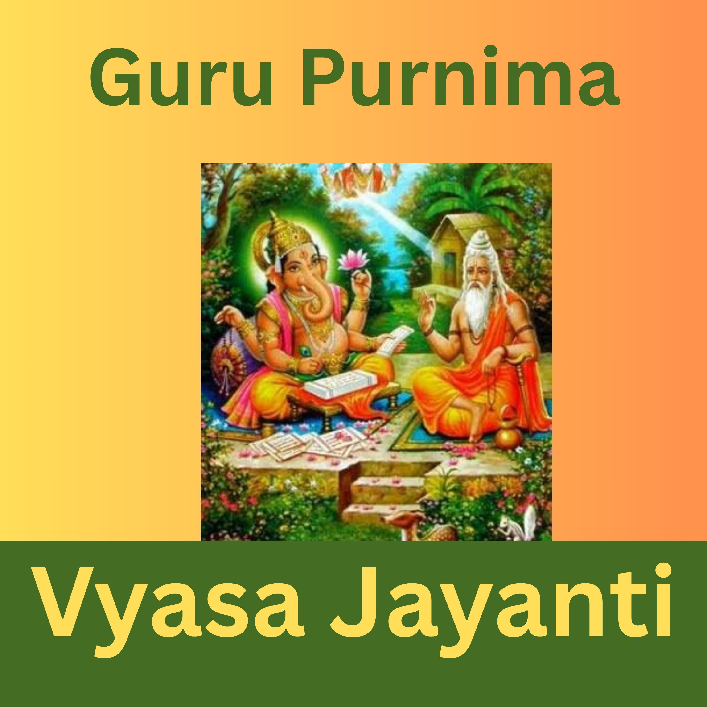 Guru Purnima. Do you know about Vyasa ? episode artwork