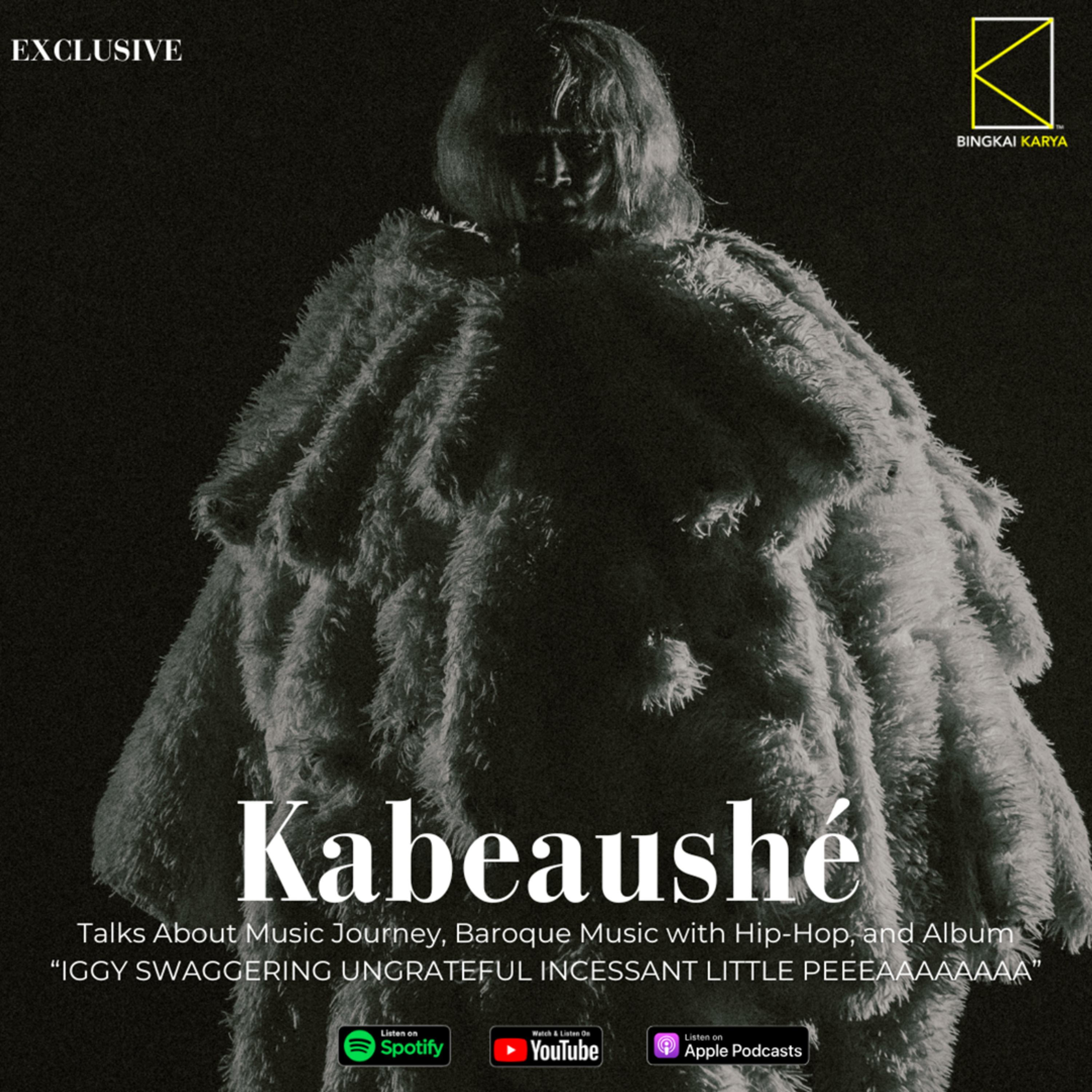 [Music] KABEAUSHÉ Talks About Music Journey, Baroque Music with Hip-Hop, and Album “IGGY SWAGGERING UNGRATEFUL INCESSANT LITTLE PEEEAAAAAAAA”