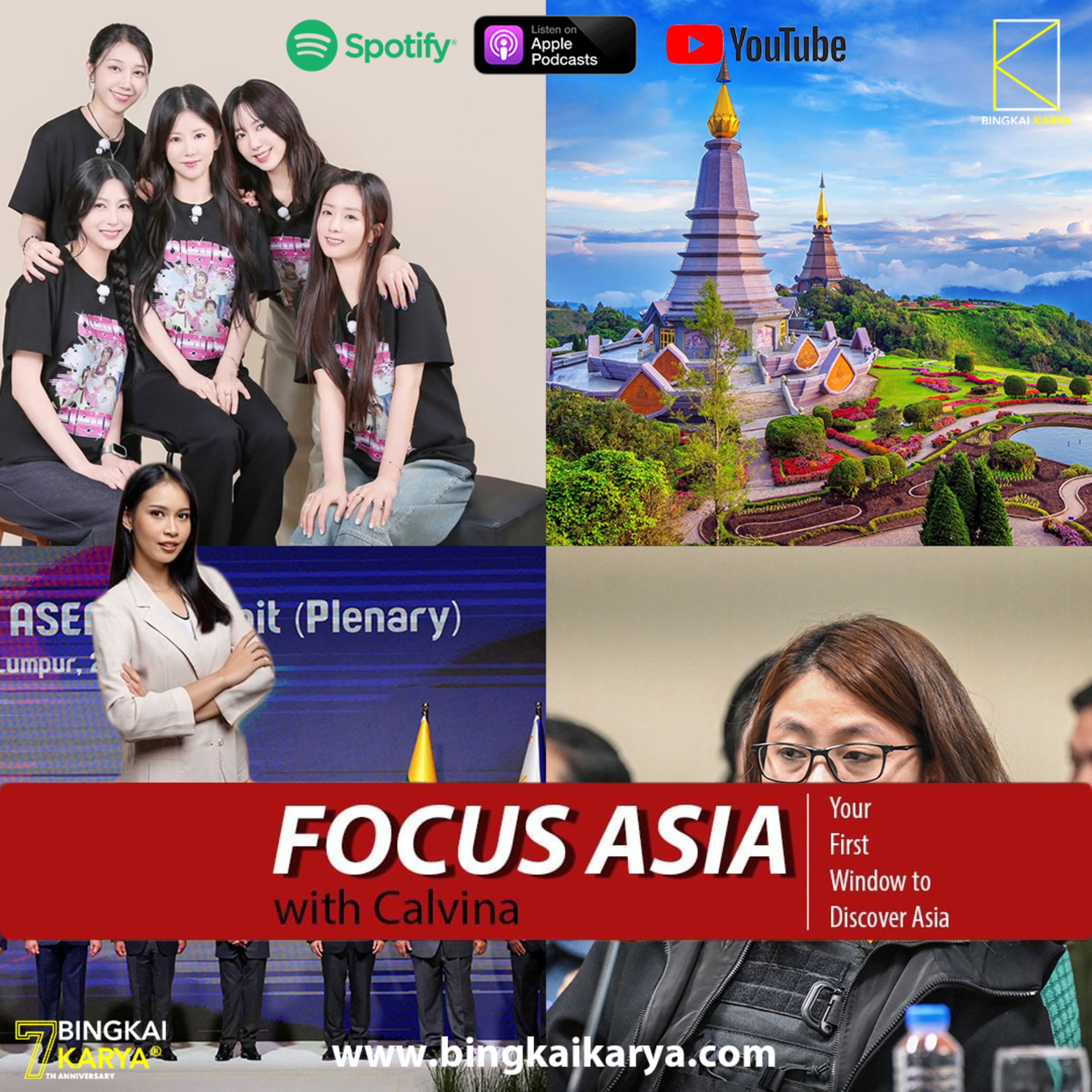 [Focus Asia] ASEAN Faces Rising Risk of Economic Coercion Amid Growing Dependence on China, Former Philippine Mayor Jailed for Human Trafficking, A Weekend in Chiang Mai, and Apink to Make a Comeback