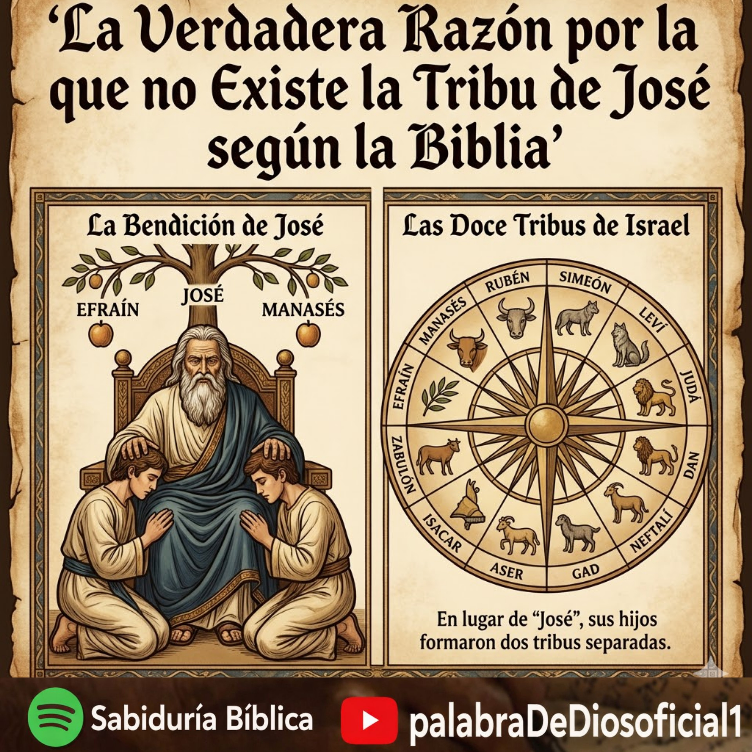 La Verdadera Razón por la que no Existe la Tribu de José según la Biblia episode artwork