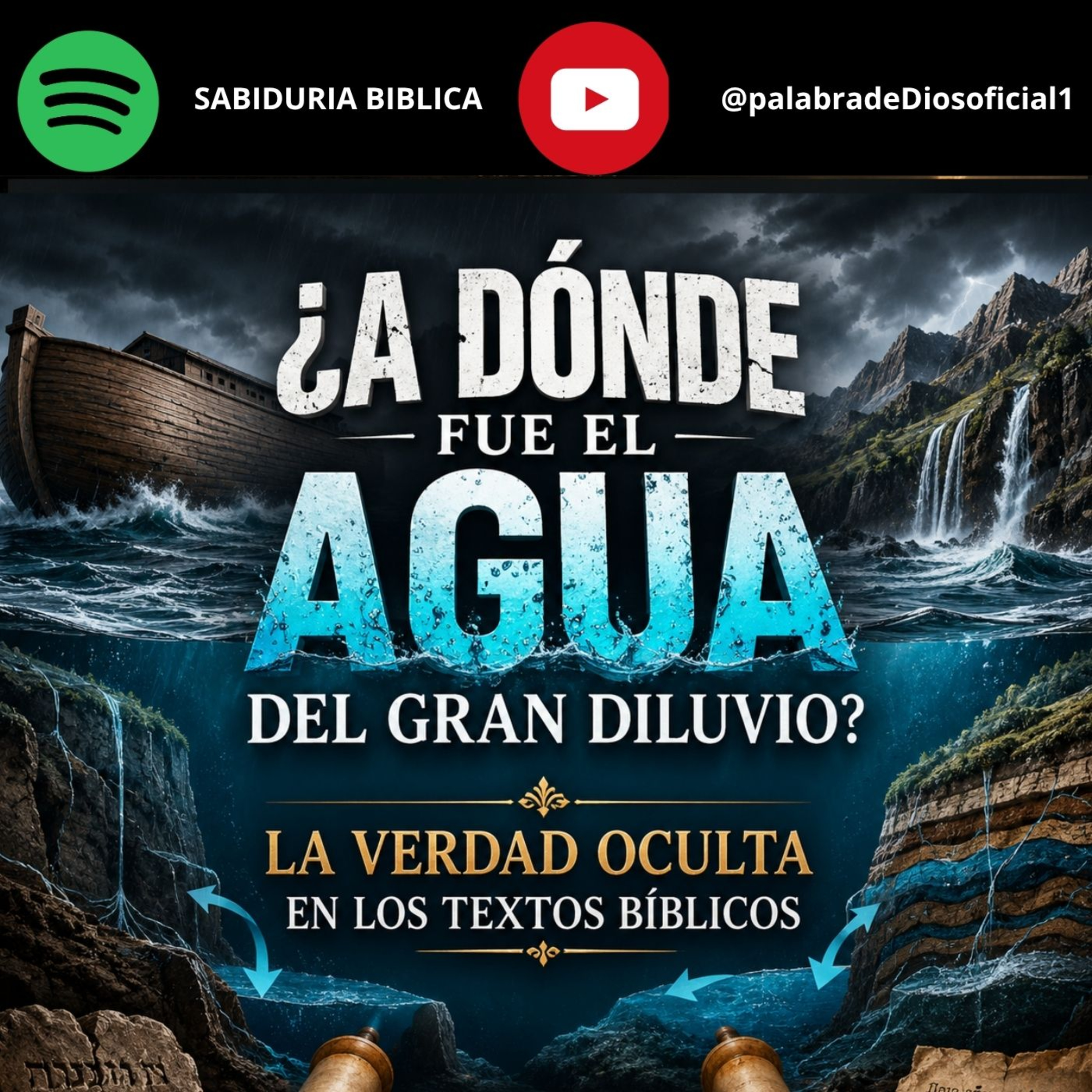 ¿A Dónde Fue el Agua del Gran Diluvio? La Verdad Oculta en los Textos Bíblicos episode artwork