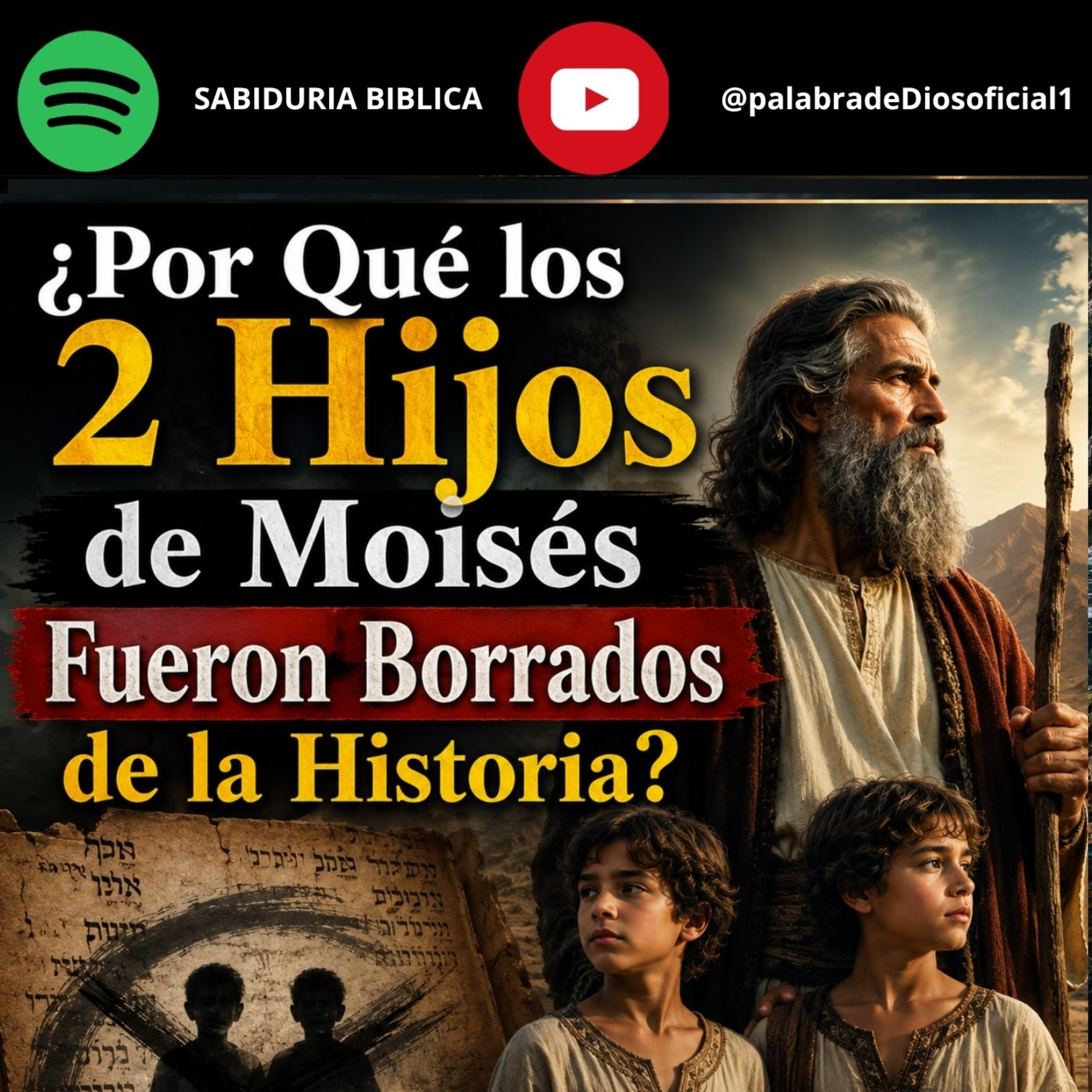 ¿Por Qué los 2 Hijos de Moisés Fueron Borrados de la Historia? episode artwork