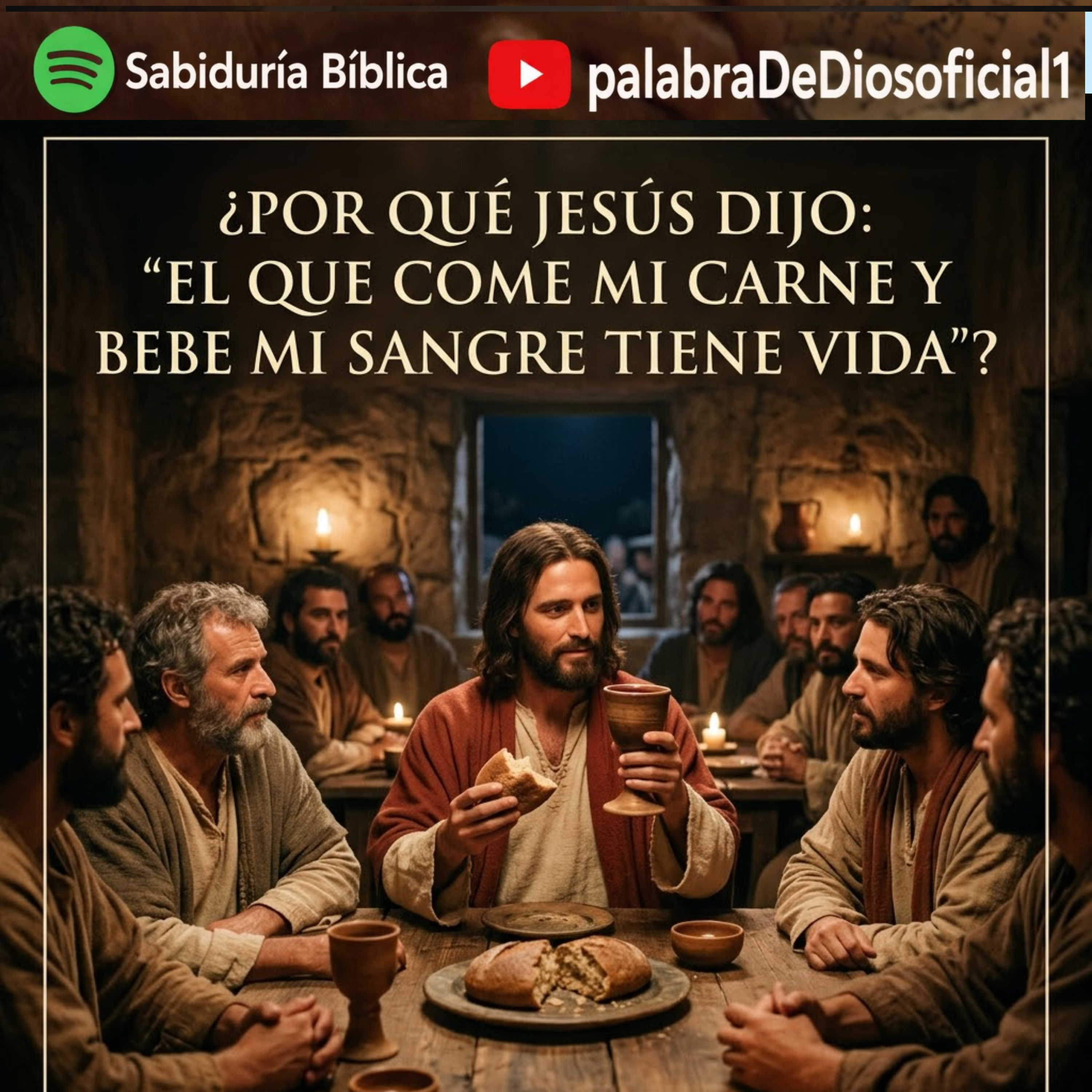 ¿Por Qué Jesús Dijo: “El que Come mi Carne y Bebe mi Sangre Tiene Vida”? episode artwork