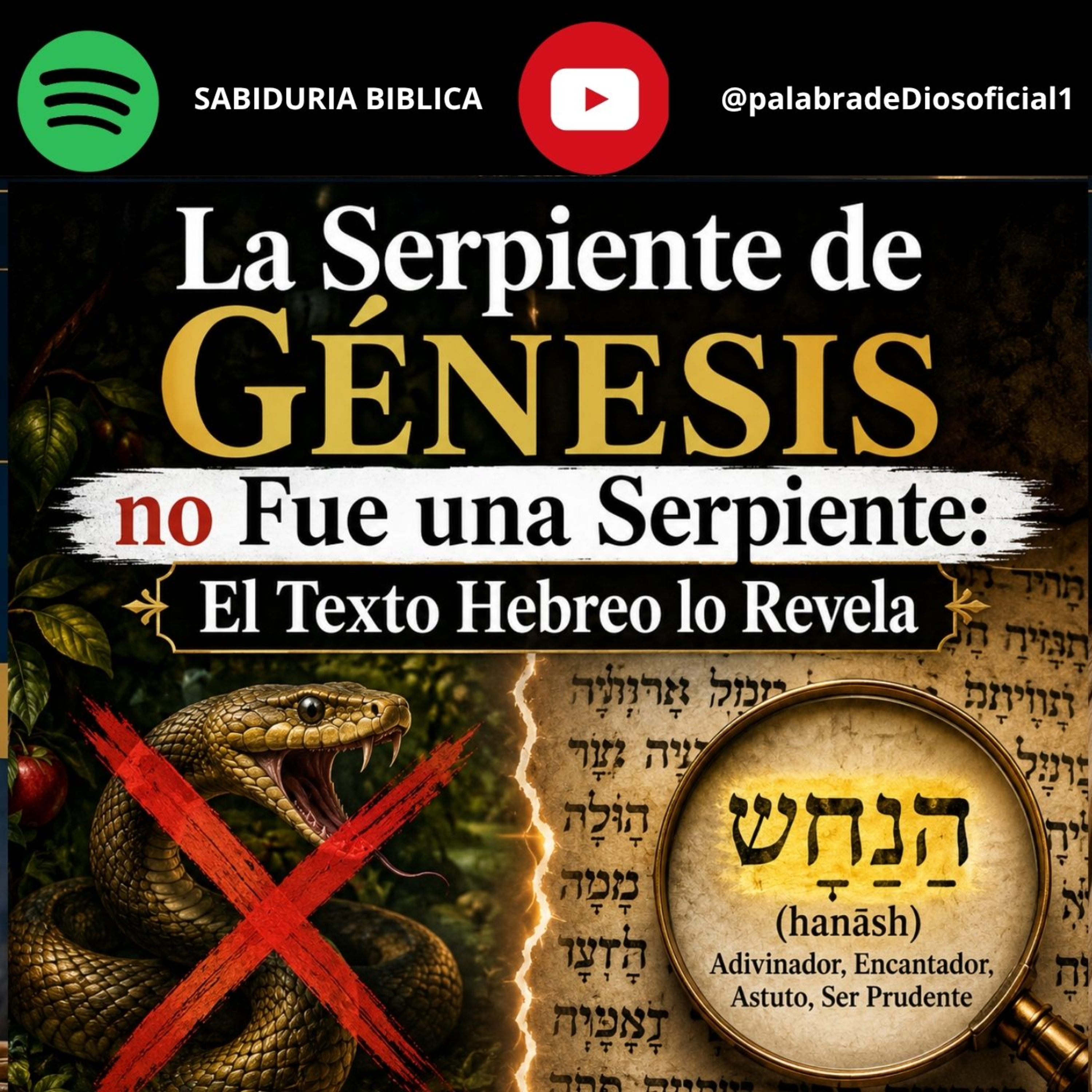 La Serpiente de Génesis no Fue una Serpiente: El Texto Hebreo lo Revela episode artwork