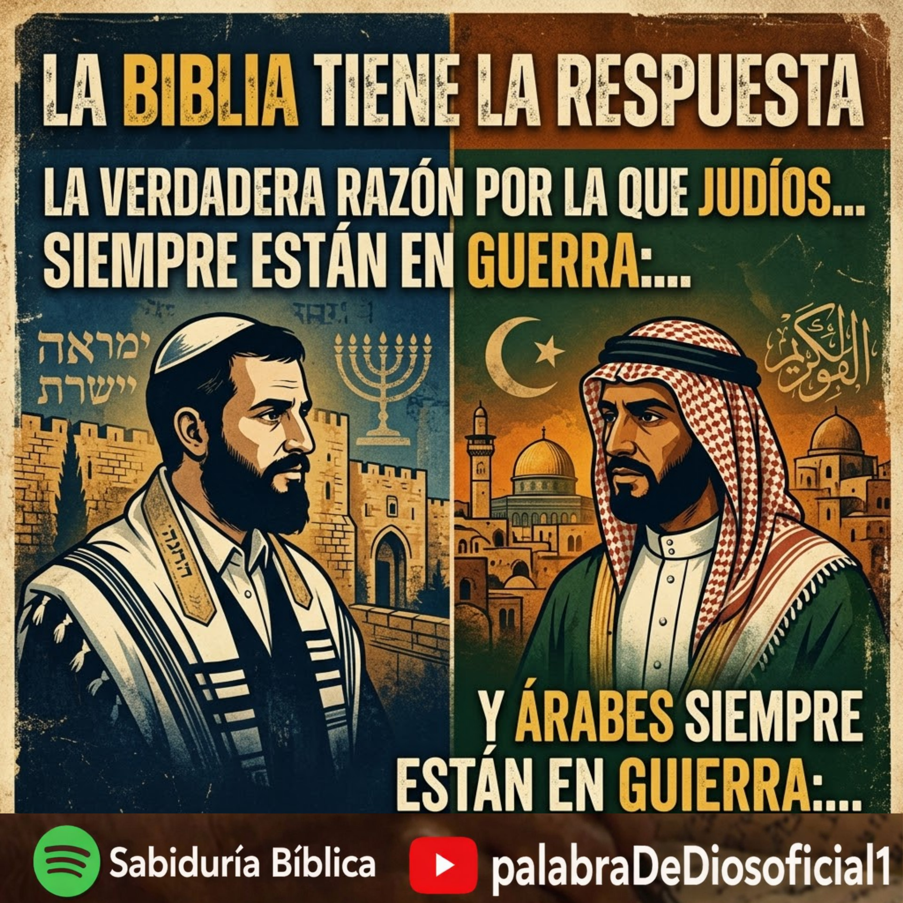 La Verdadera Razón por la que Judíos y Árabes Siempre Están en Guerra: La Biblia Tiene la Respuesta episode artwork