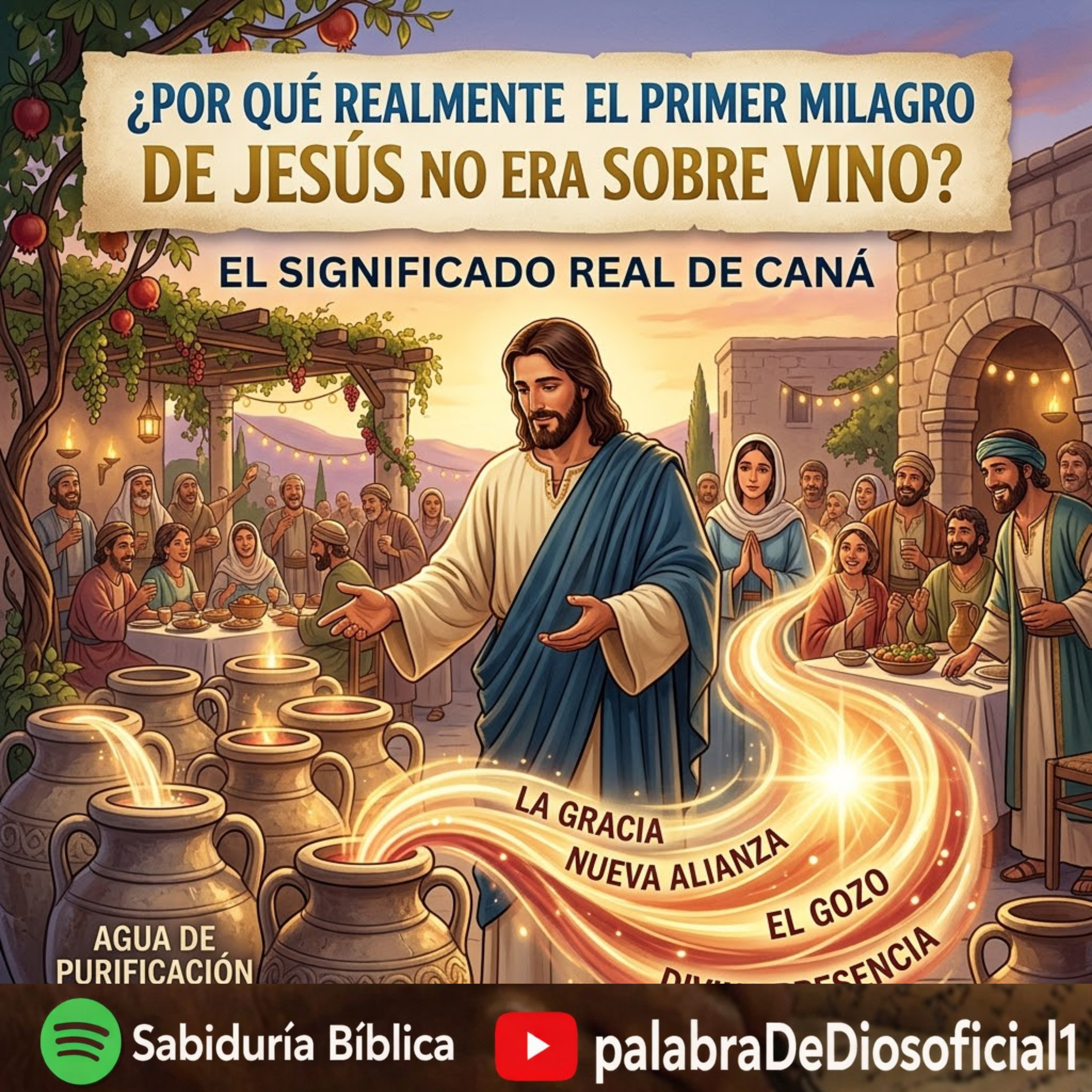 ¿Por Qué Realmente el Primer Milagro de Jesús no Era sobre Vino? El Significado Real de Caná episode artwork
