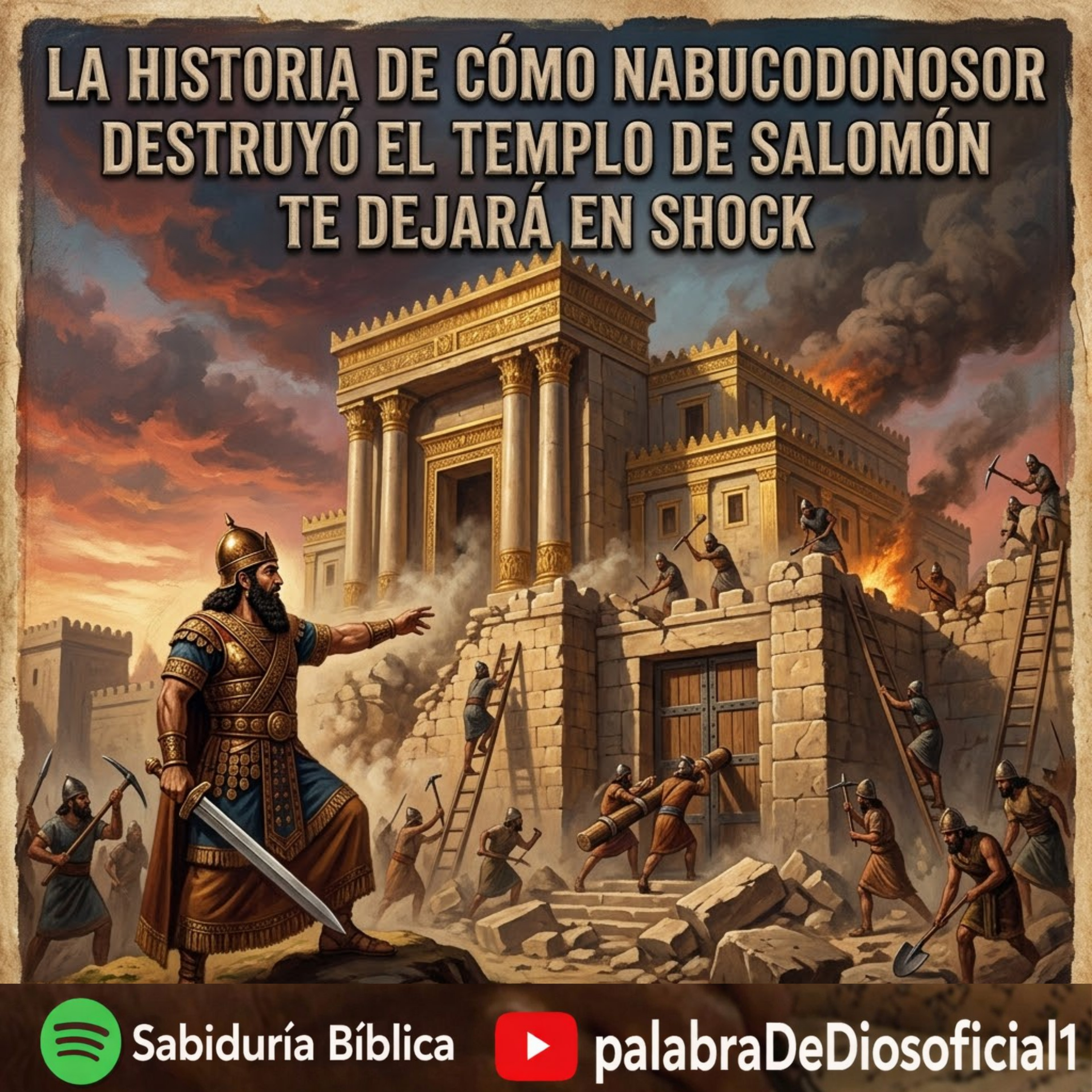 La Historia de Cómo Nabucodonosor Destruyó el Templo de Salomón te Dejará en Shock ( episode artwork
