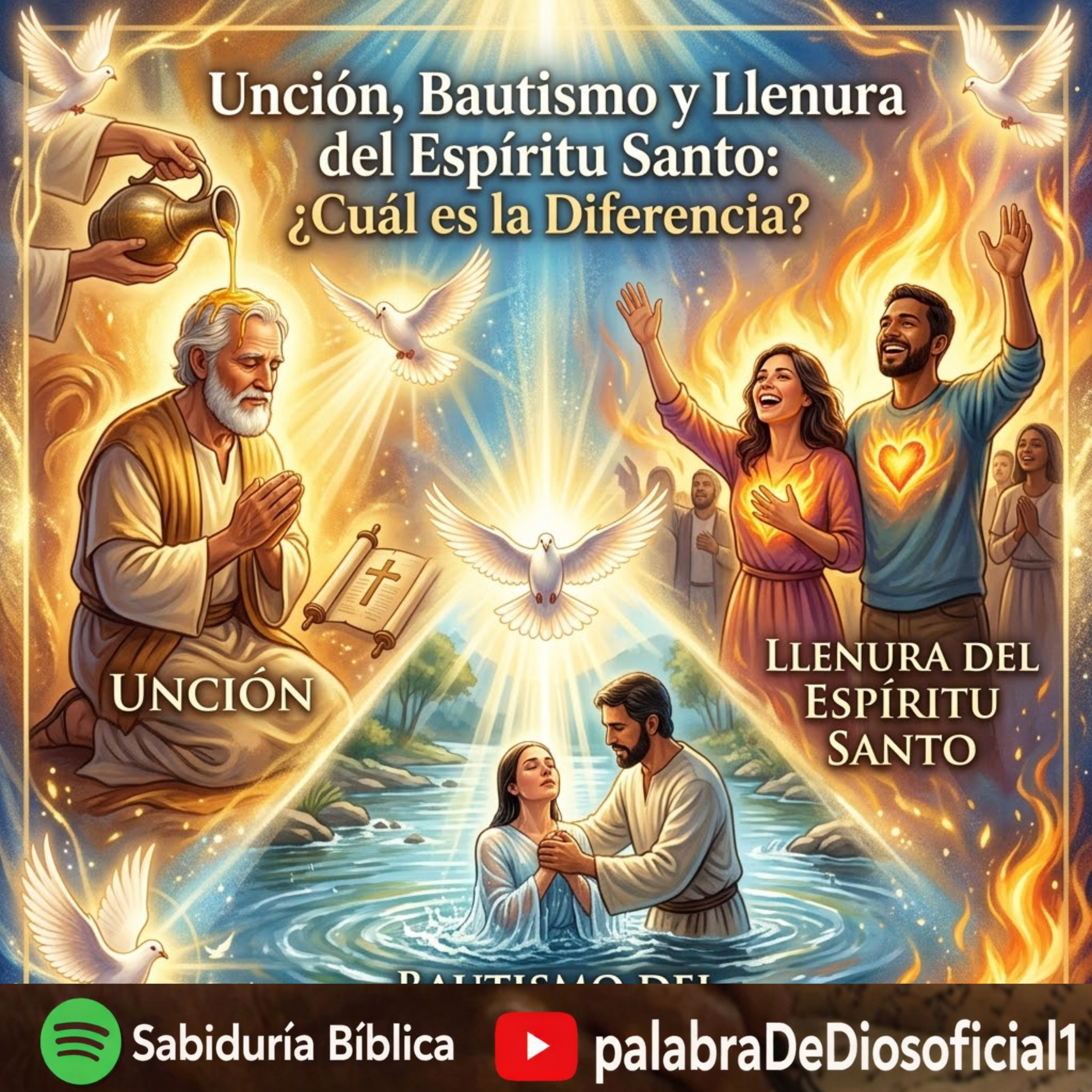 Unción, Bautismo y Llenura del Espíritu Santo: ¿Cuál es la Diferencia? episode artwork