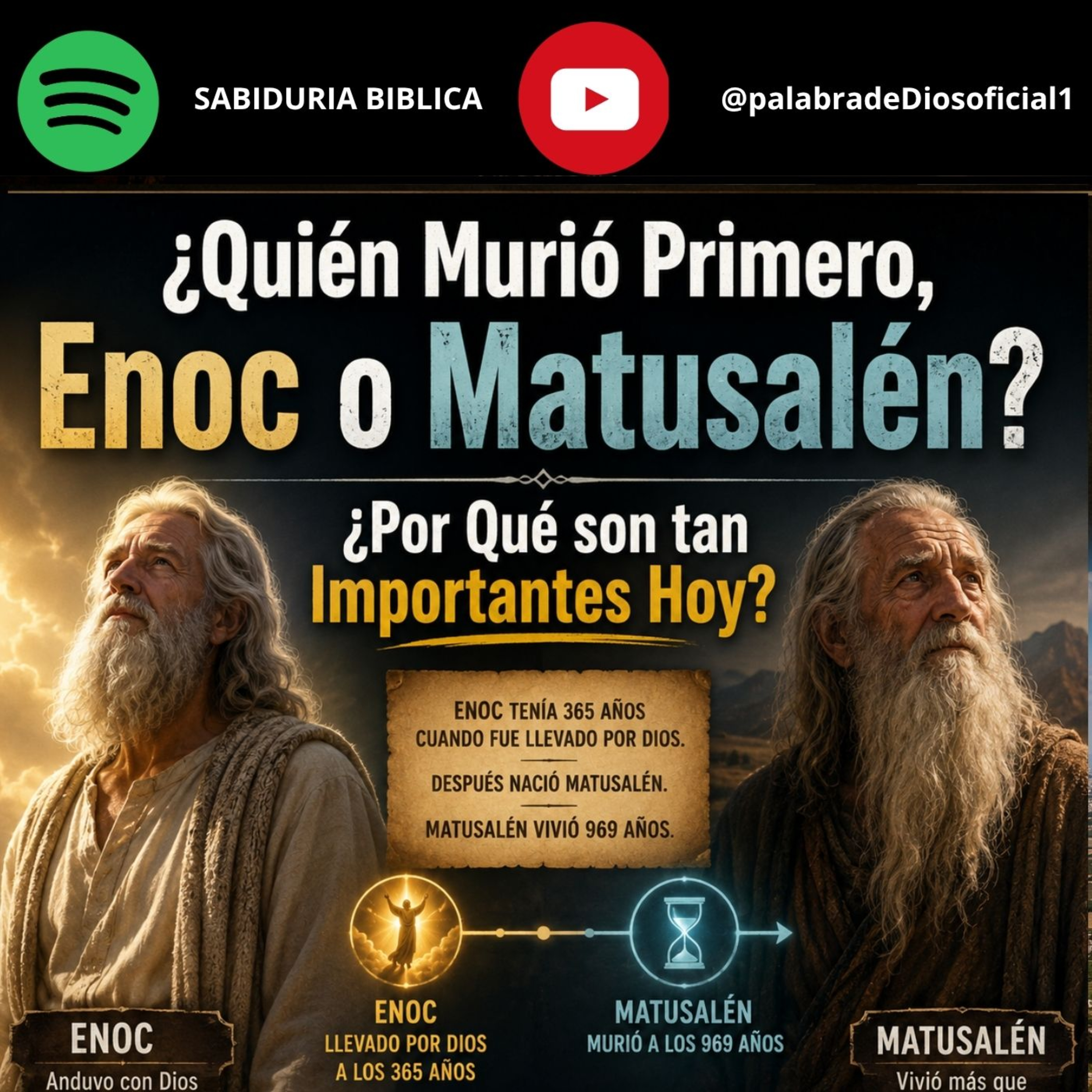 ¿Quién Murió Primero, Enoc o Matusalén? ¿Por Qué son tan Importantes Hoy? episode artwork
