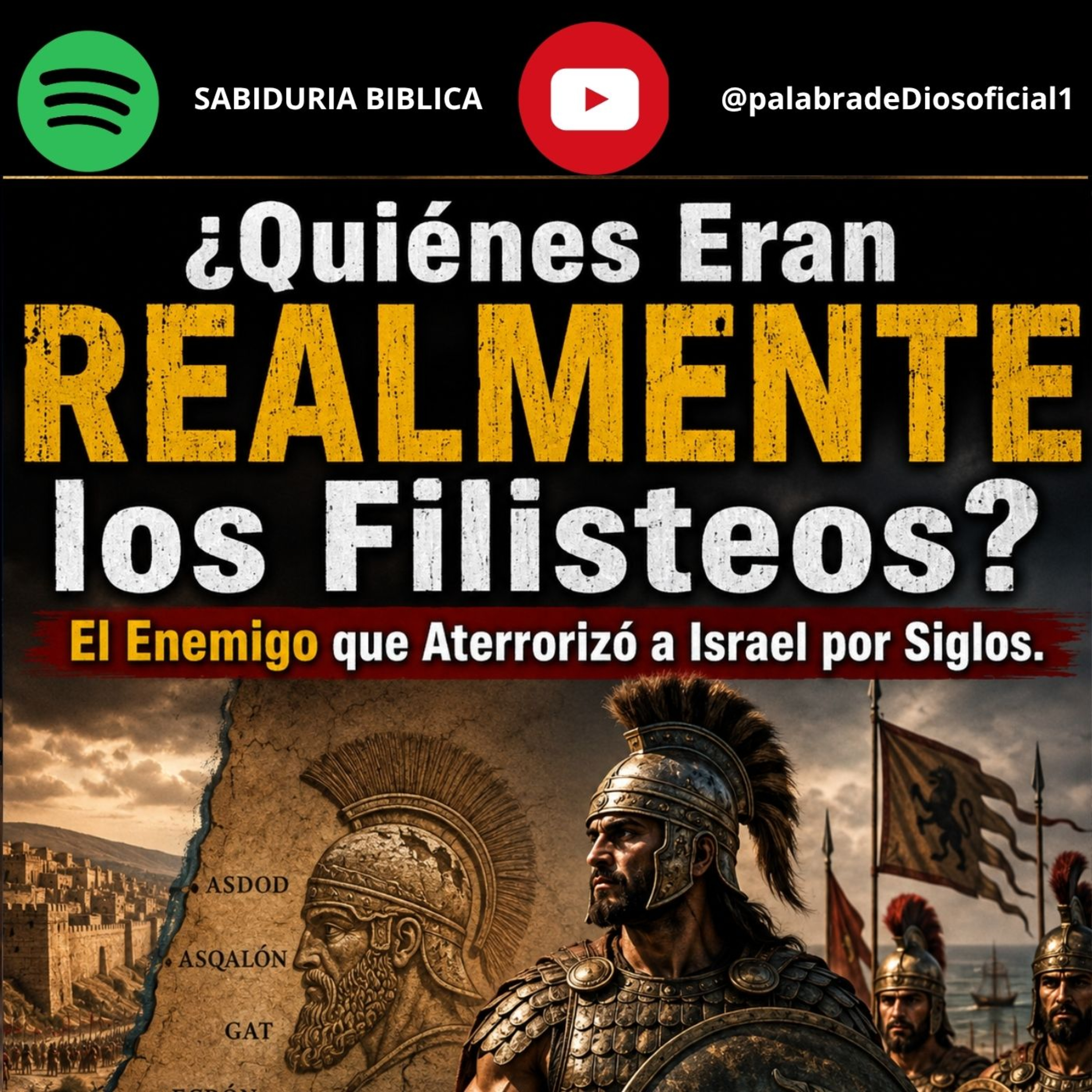 ¿Quiénes Eran REALMENTE los Filisteos? El Enemigo que Aterrorizó a Israel por Siglos. episode artwork