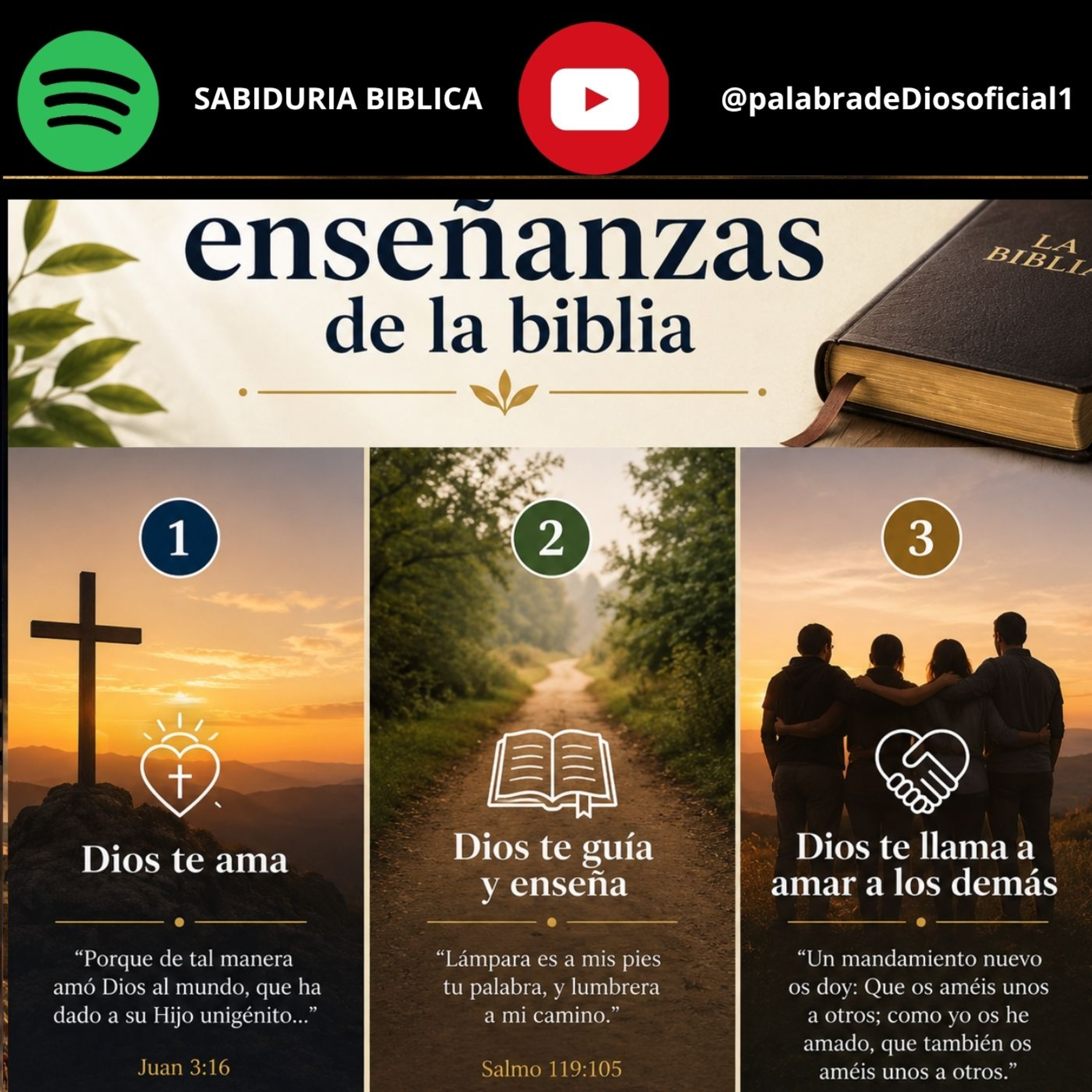 Las tres enseñanzas de la biblia episode artwork