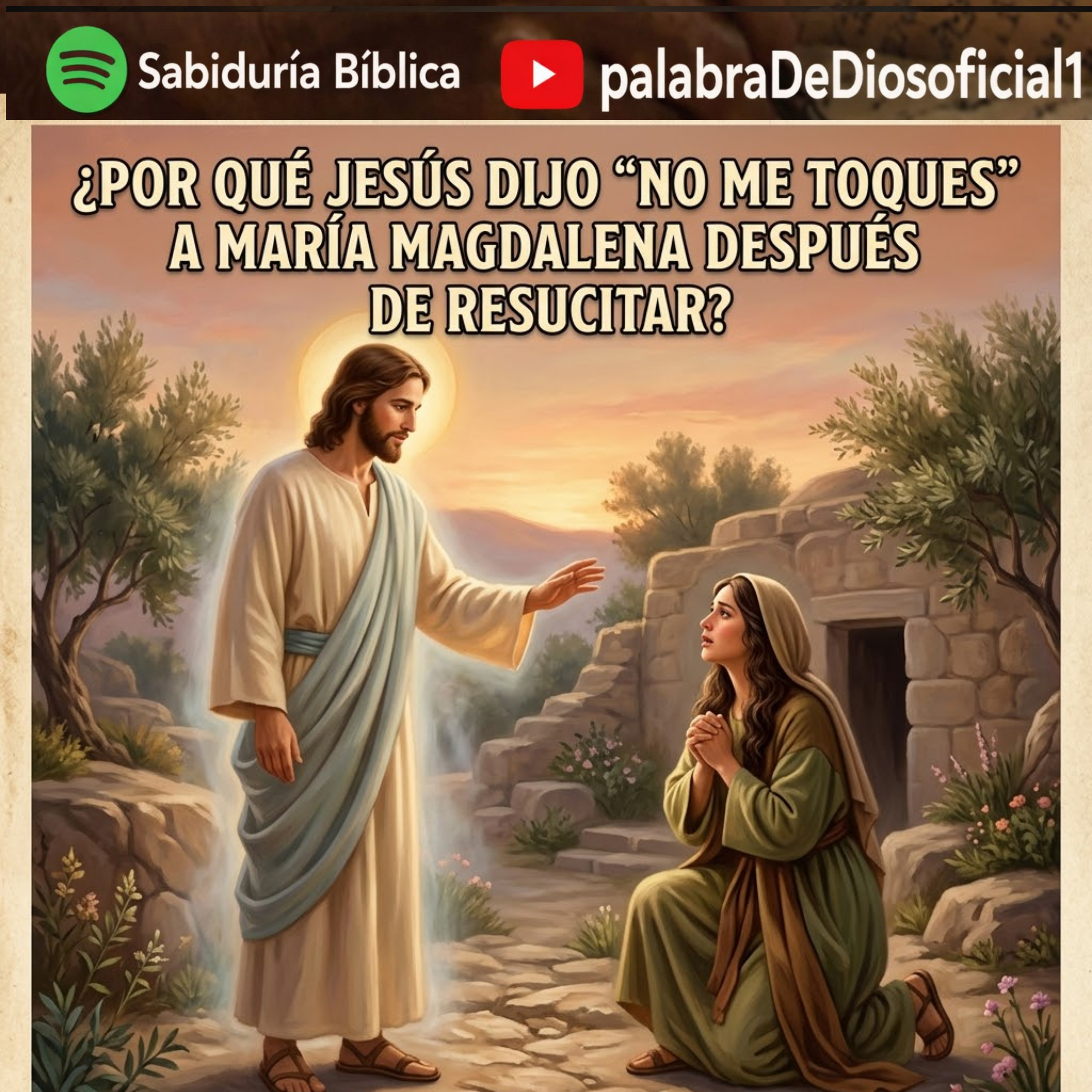 ¿Por Qué Jesús Dijo “No me Toques” a María Magdalena Después de Resucitar? episode artwork