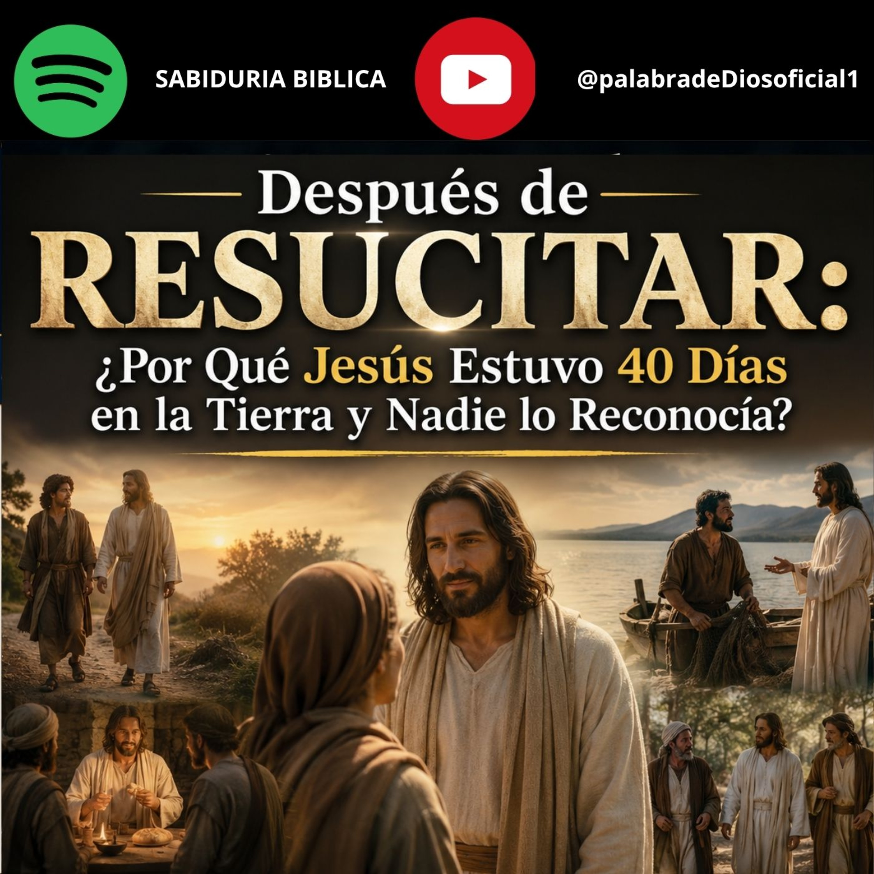 Después de Resucitar: ¿Por Qué Jesús Estuvo 40 Días en la Tierra y Nadie lo Reconocía? episode artwork