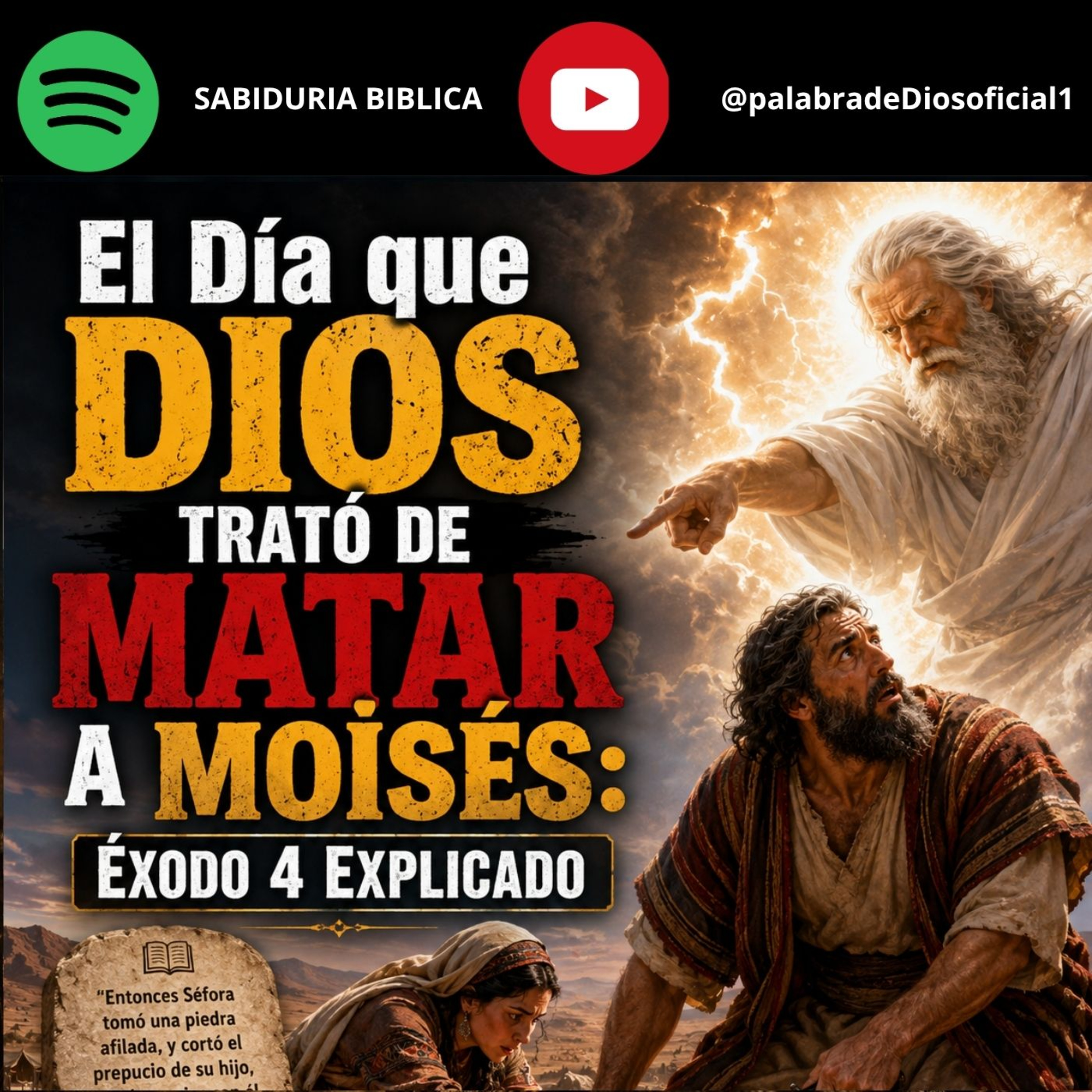 El Día que Dios Trató de Matar a Moisés: Éxodo 4 Explicado episode artwork