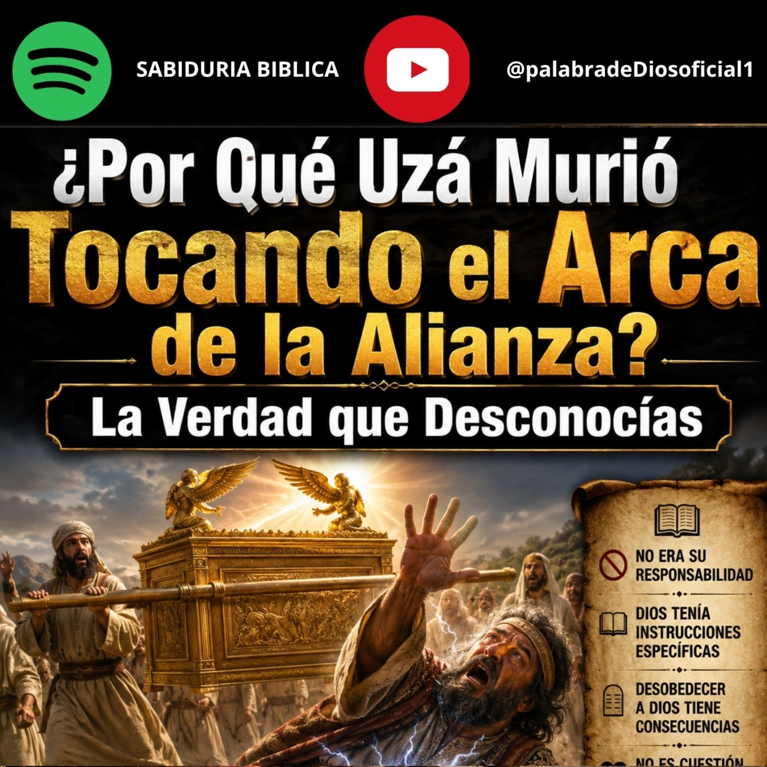 ¿Por Qué Uzá Murió Tocando el Arca de la Alianza? La Verdad que Desconocías episode artwork