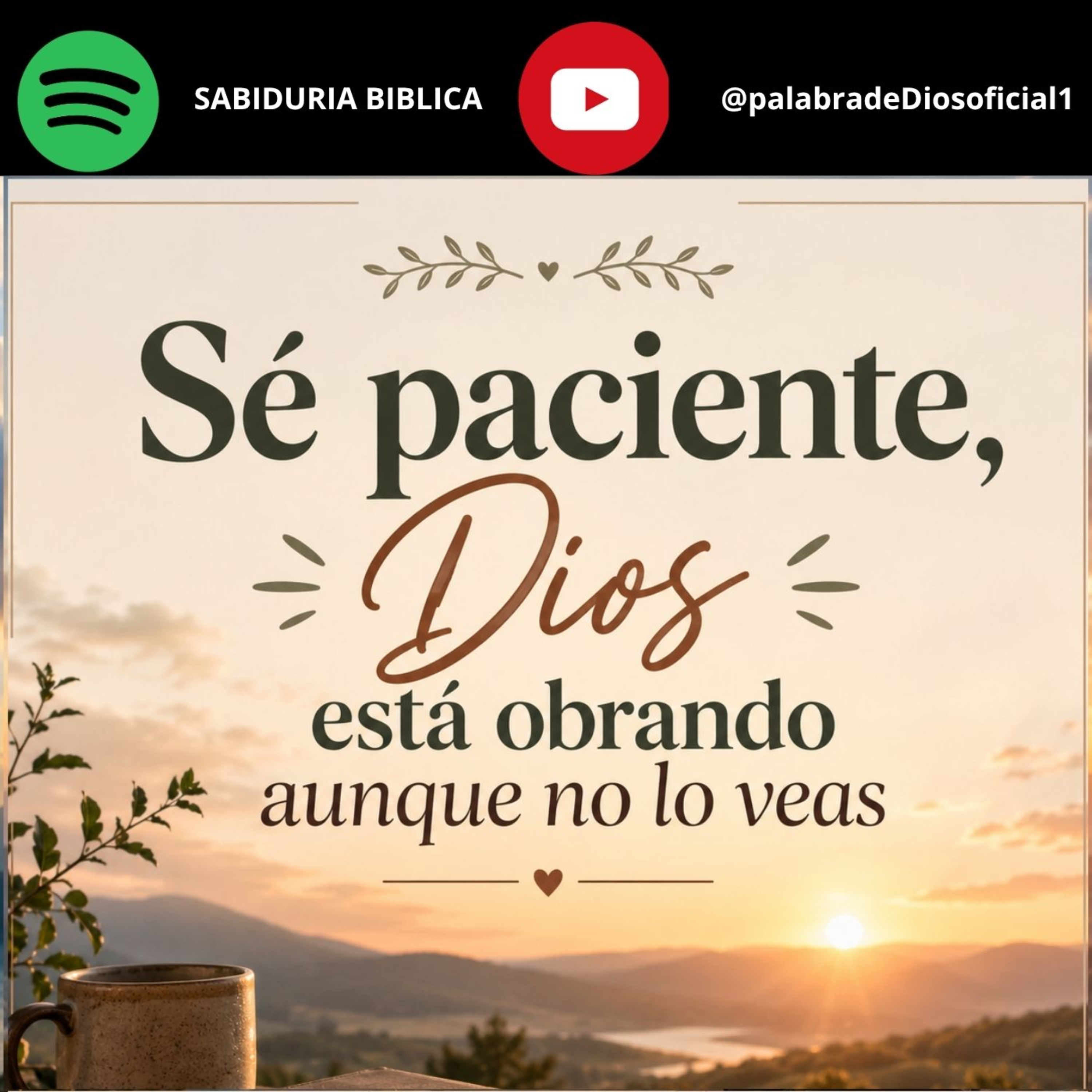  Sé paciente, Dios está obrando aunque no lo veas episode artwork
