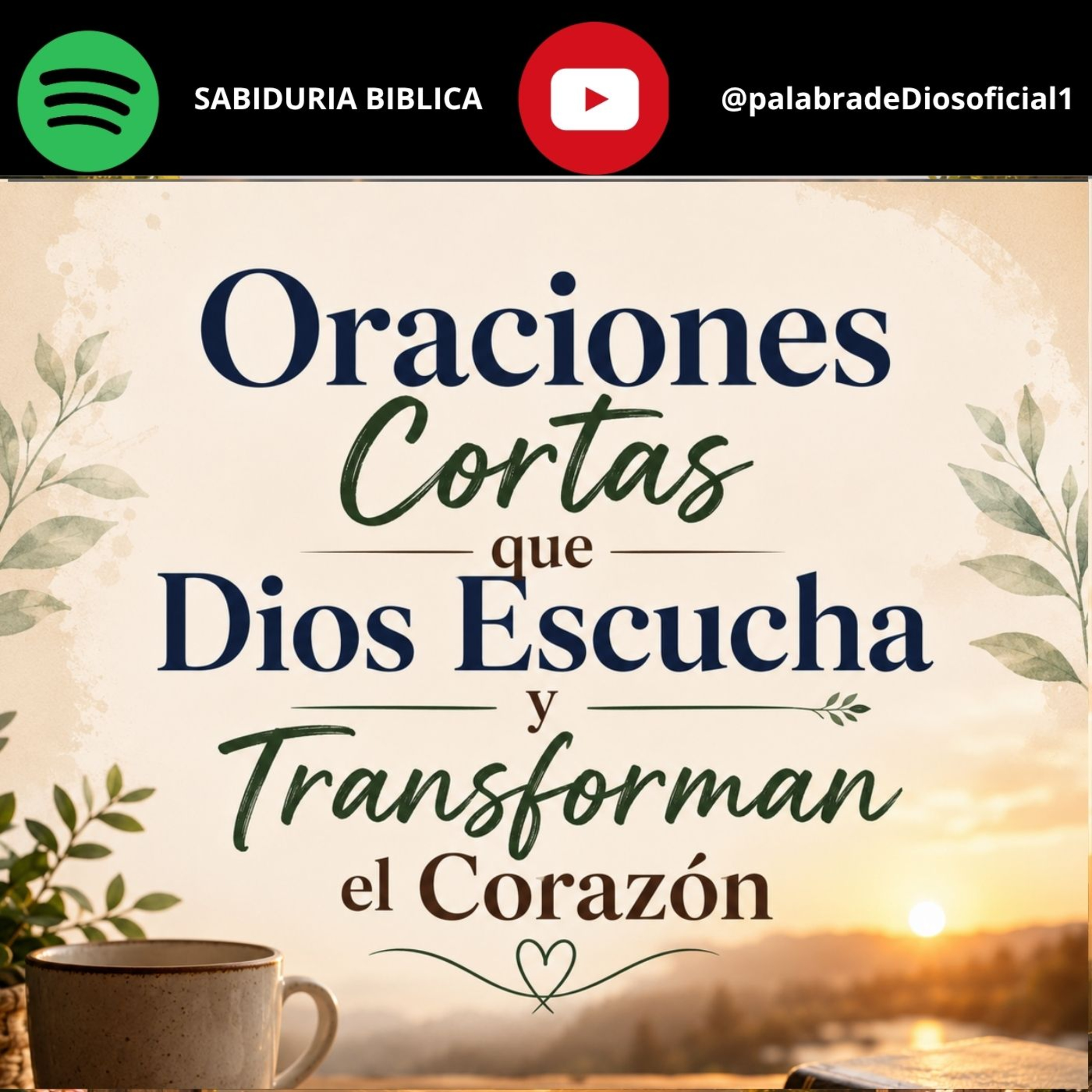 Oraciones Cortas que Dios Escucha y Transforman el Corazón episode artwork
