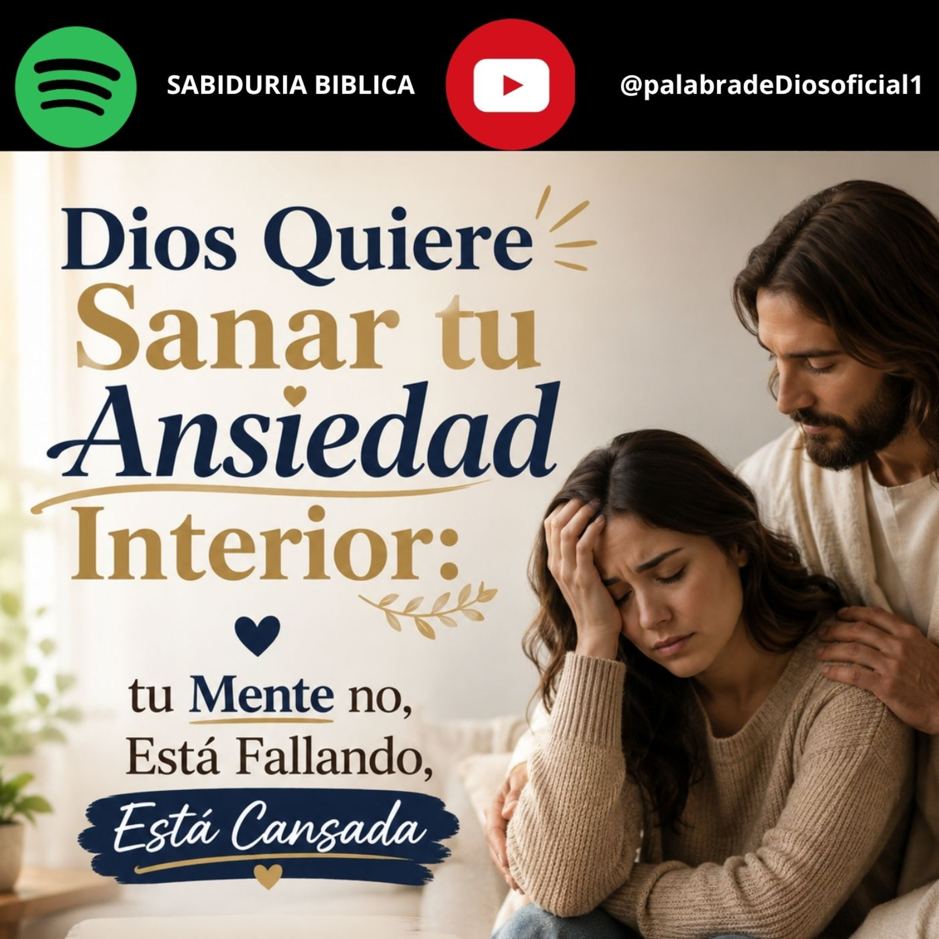 Dios Quiere Sanar tu Ansiedad Interior: tu Mente no Está Fallando, Está Cansada episode artwork